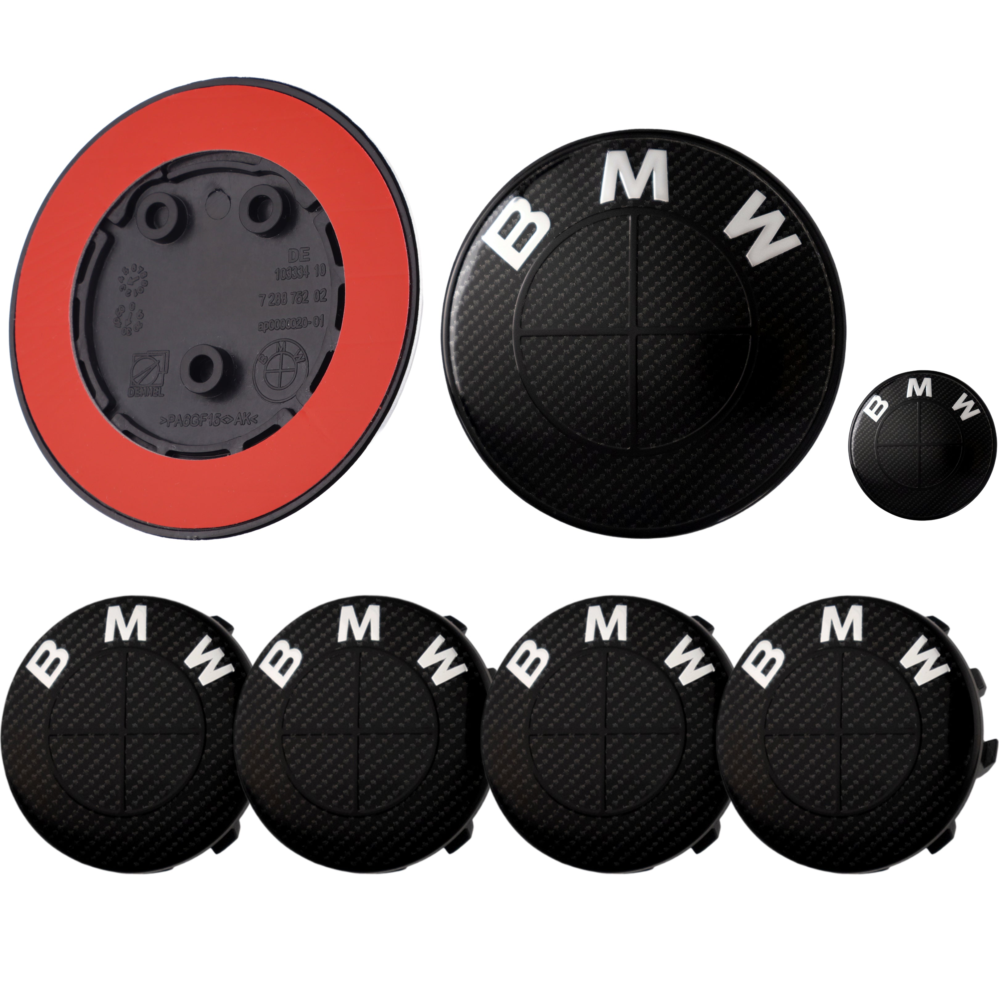 BMW Badge | Black Carbon
