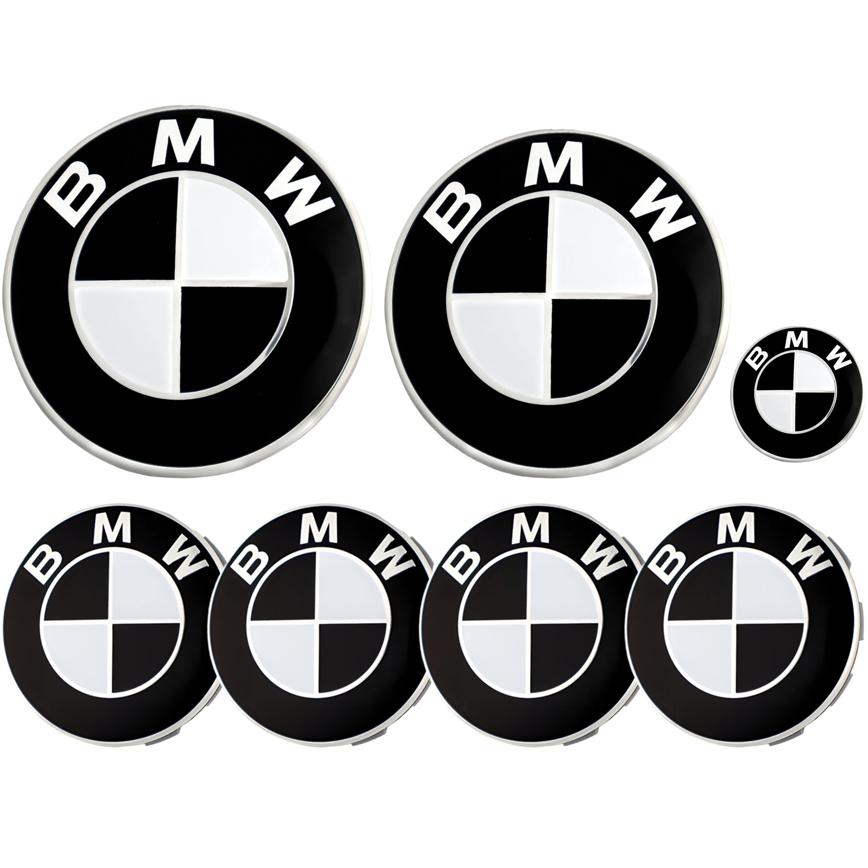 Emblem | Schwarz & Weiß - BMW Kompatibel