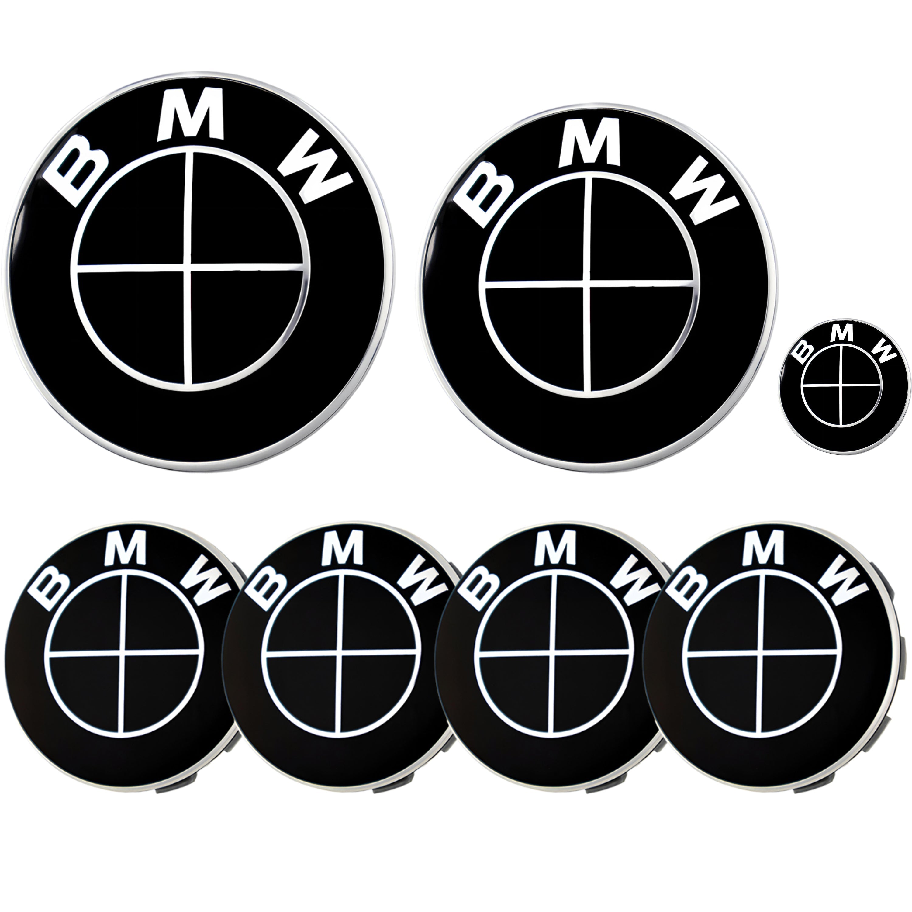 BMW Emblem | Full Black
