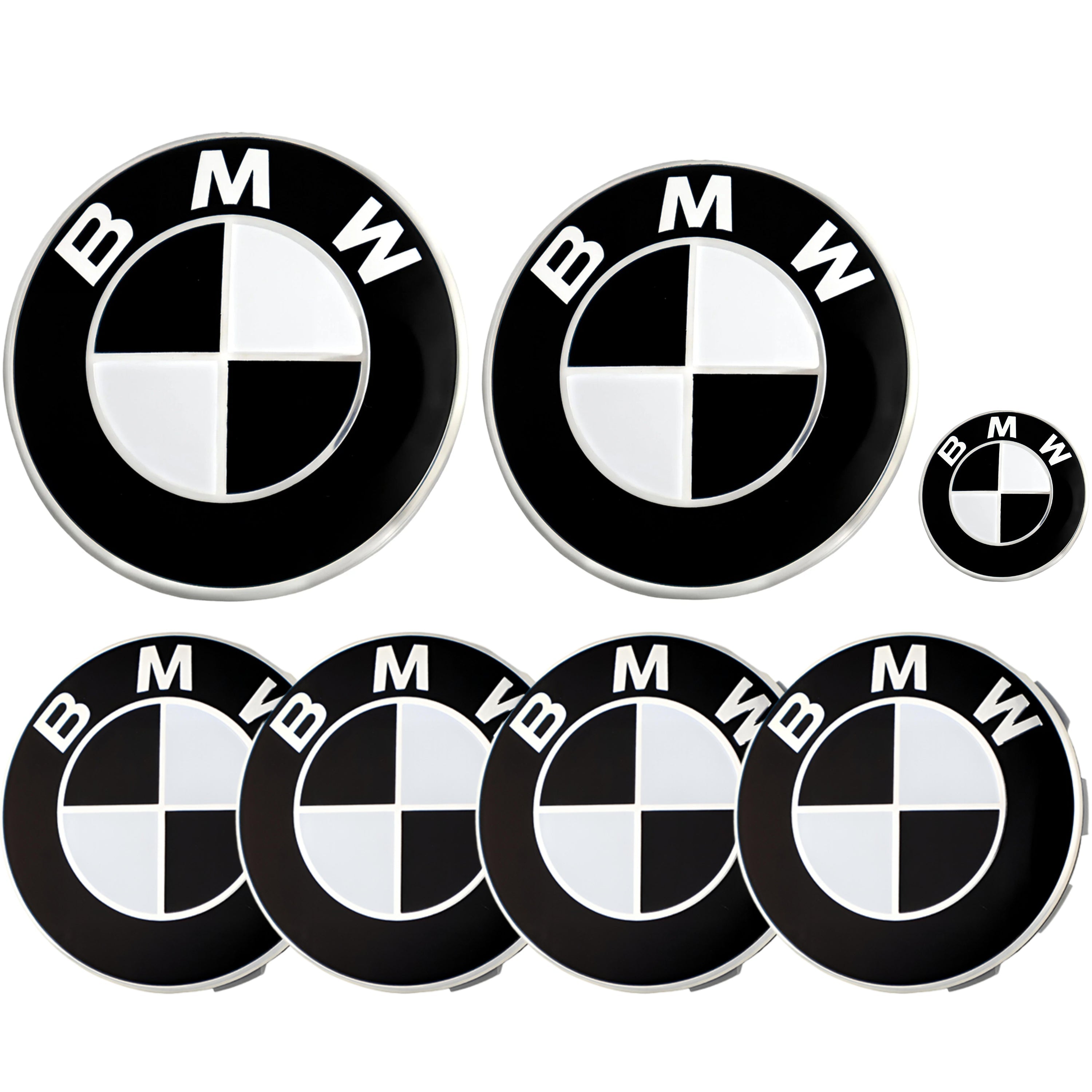 Emblem | Schwarz & Weiß - BMW Kompatibel