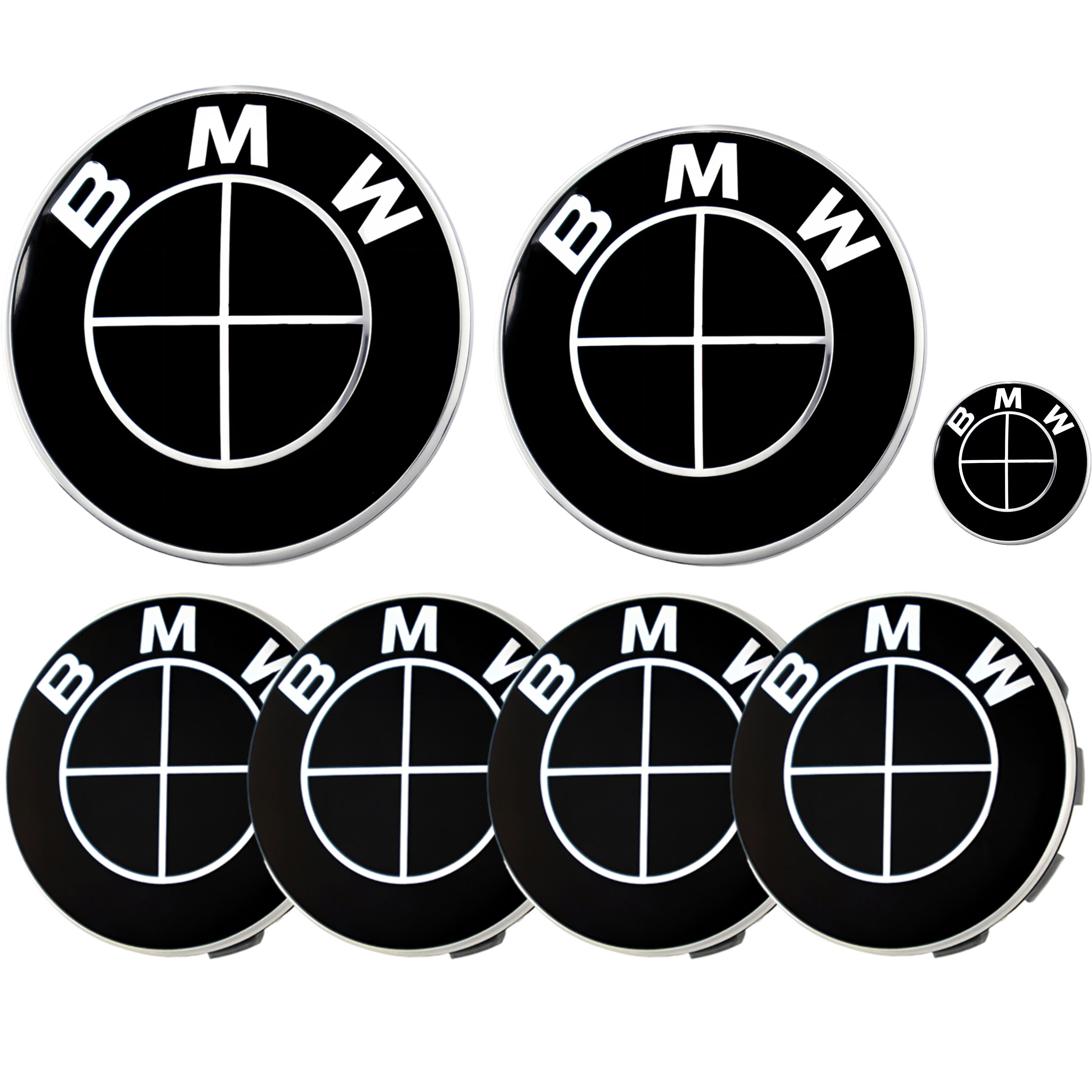 BMW Emblem | Full Black