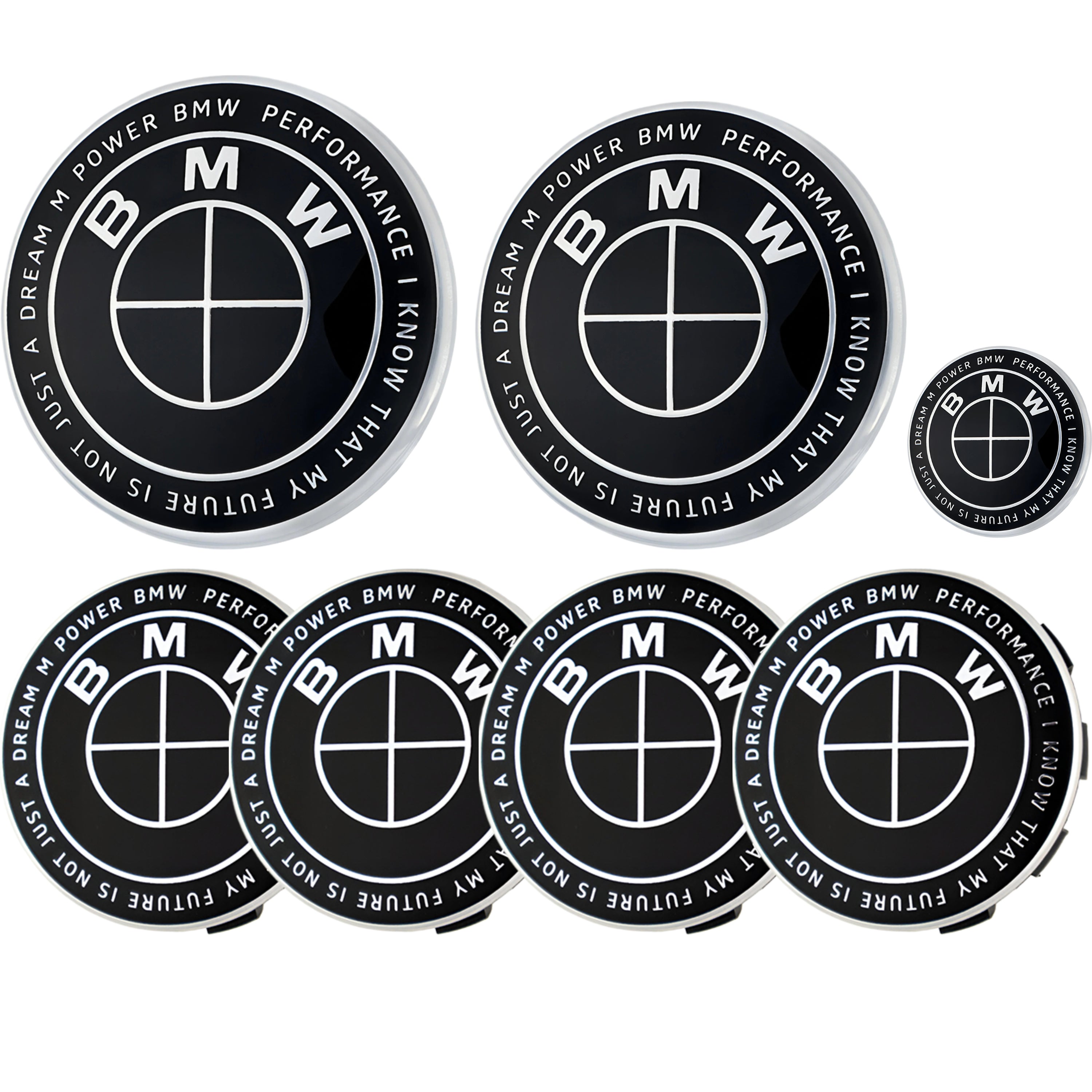 50. Jubiläumsabzeichen | Voll Schwarz - BMW Kompatibel