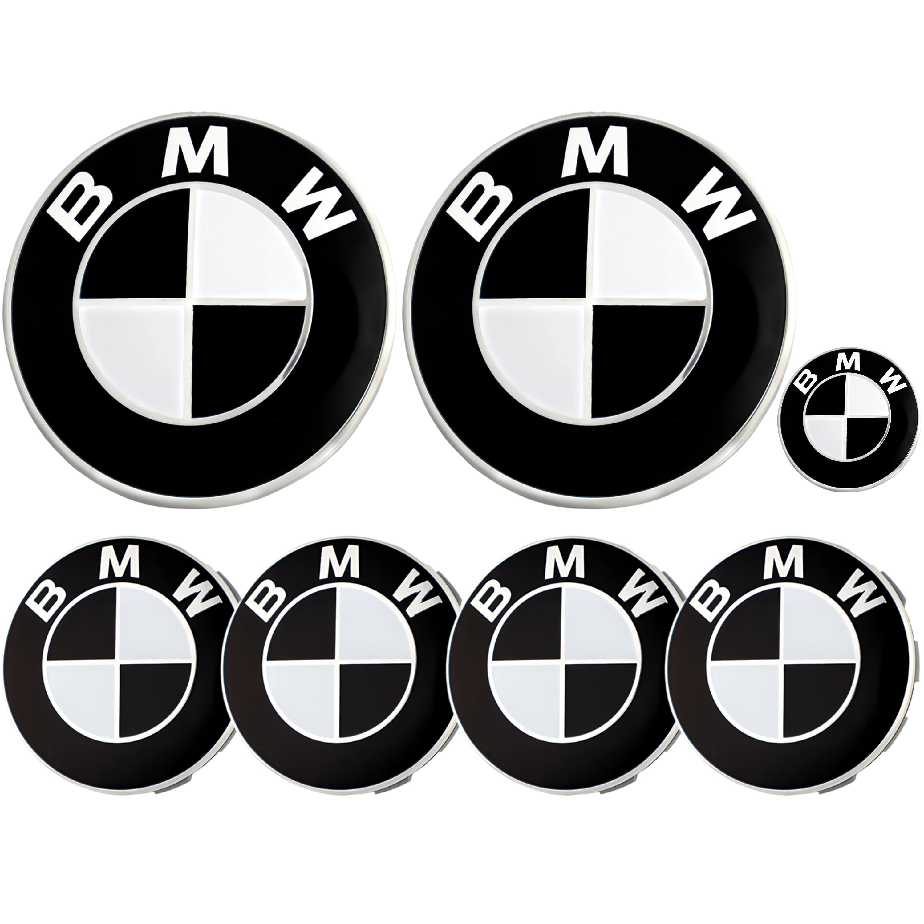 Emblem | Schwarz & Weiß - BMW Kompatibel