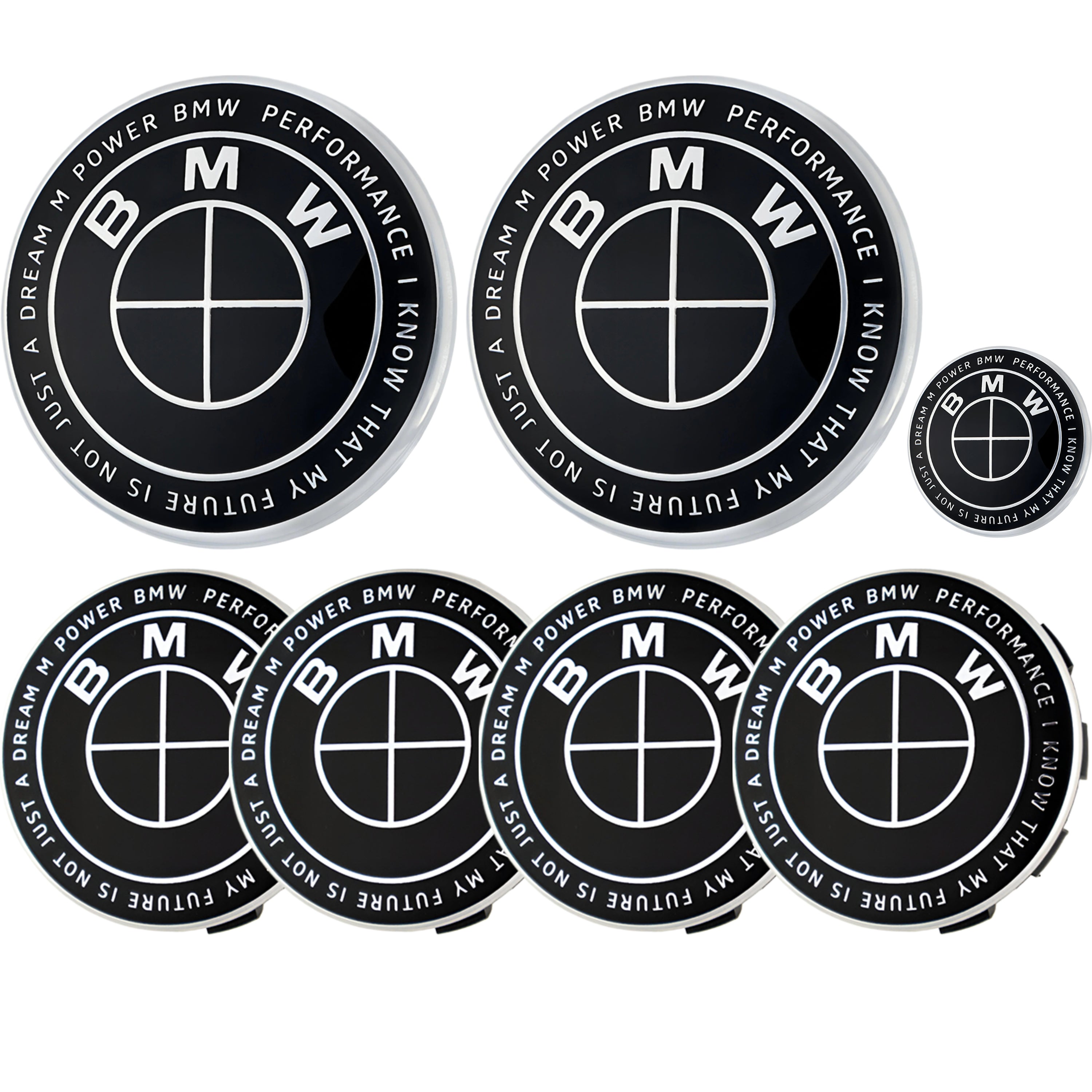 50. Jubiläumsabzeichen | Voll Schwarz - BMW Kompatibel