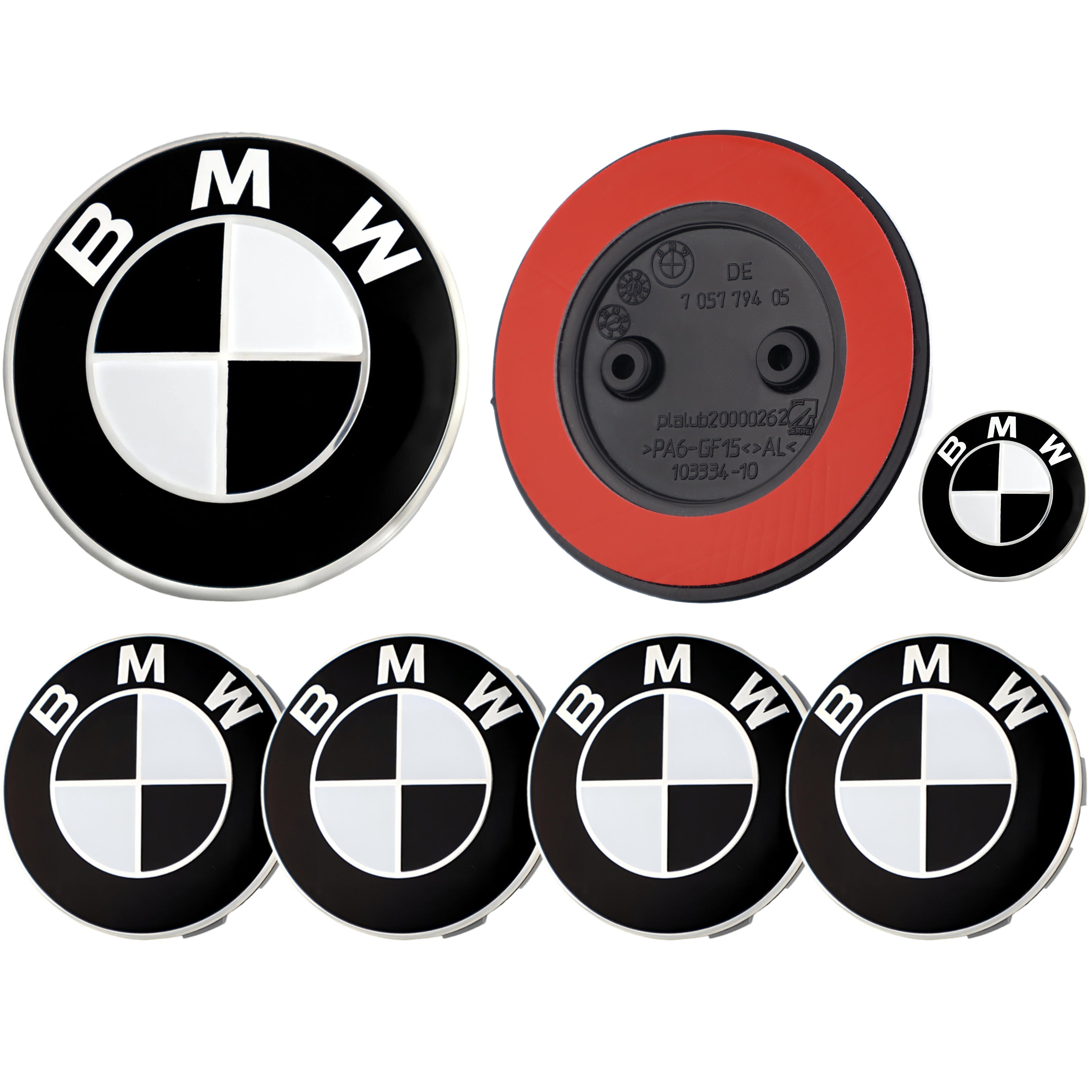 Emblem | Schwarz & Weiß - BMW Kompatibel