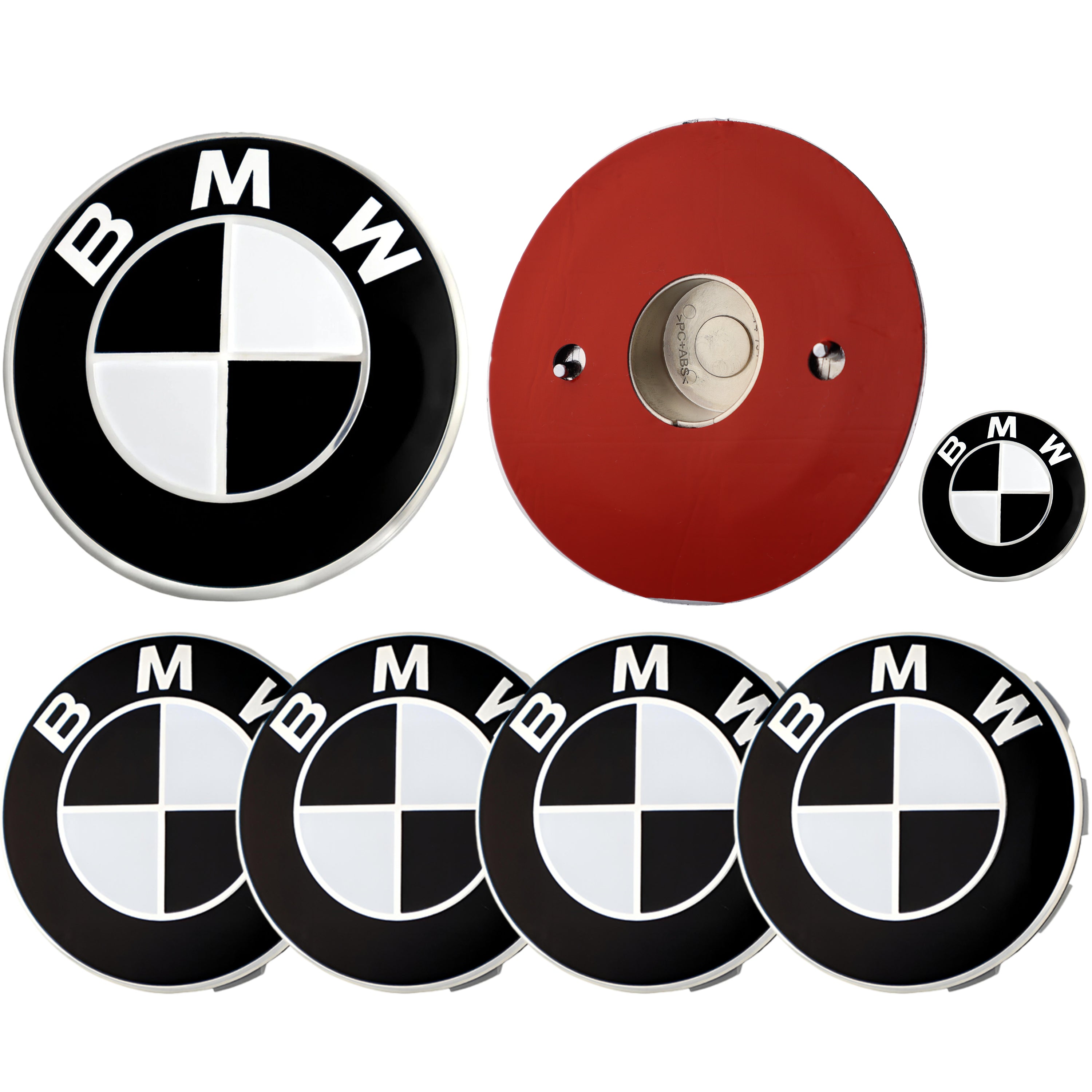 Emblem | Schwarz & Weiß - BMW Kompatibel