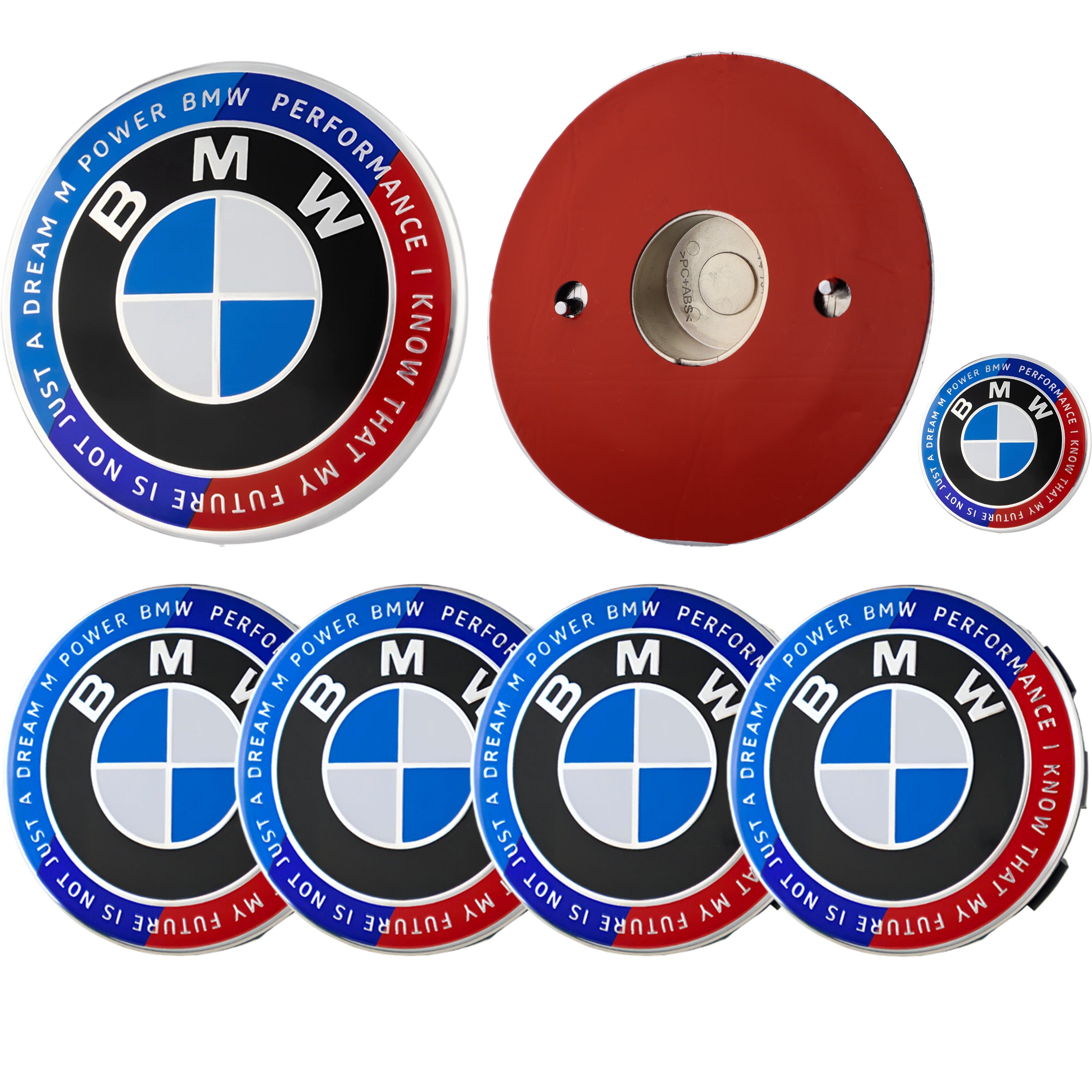 50. Jubiläumsabzeichen | Blau & Rot - BMW Kompatibel