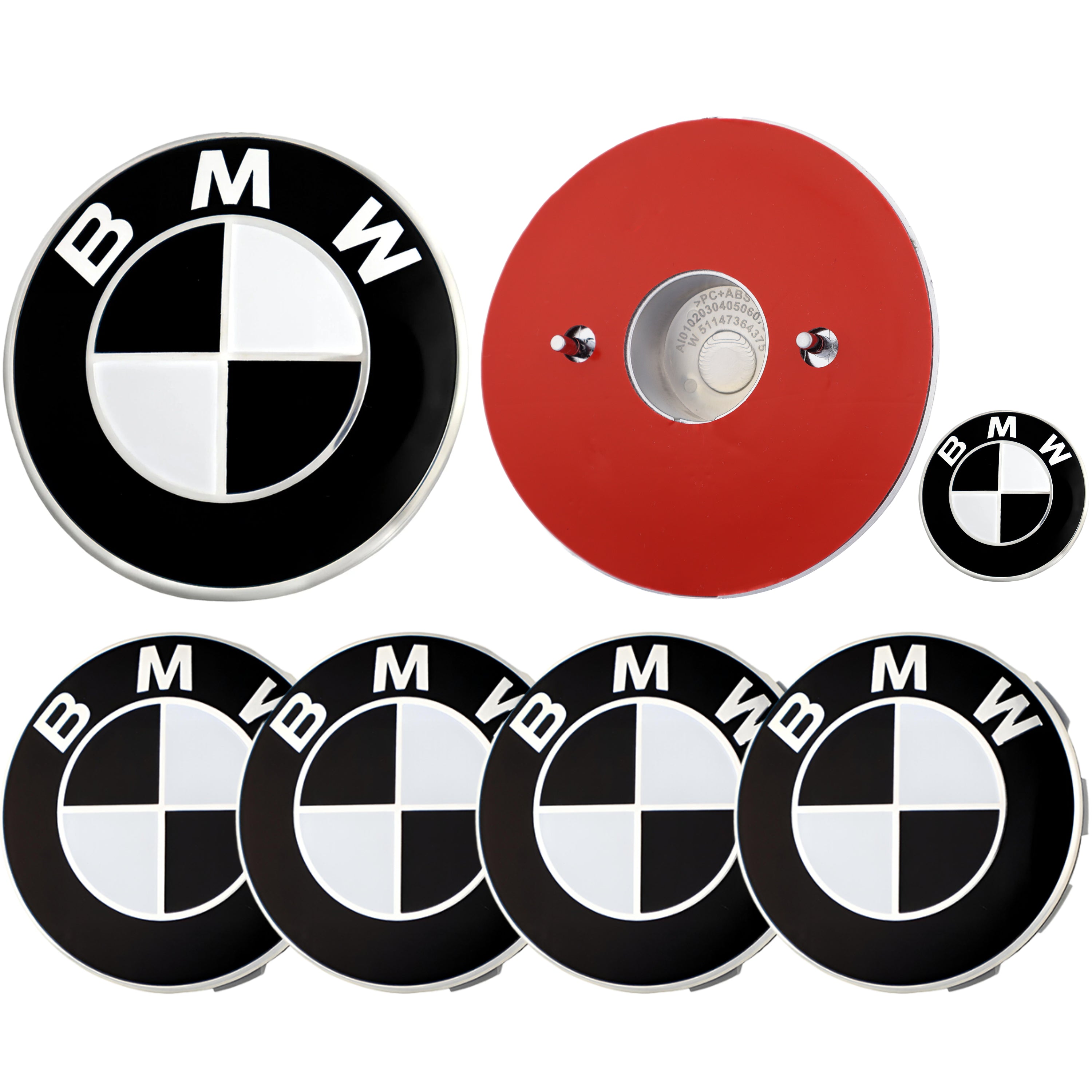 Emblem | Schwarz & Weiß - BMW Kompatibel