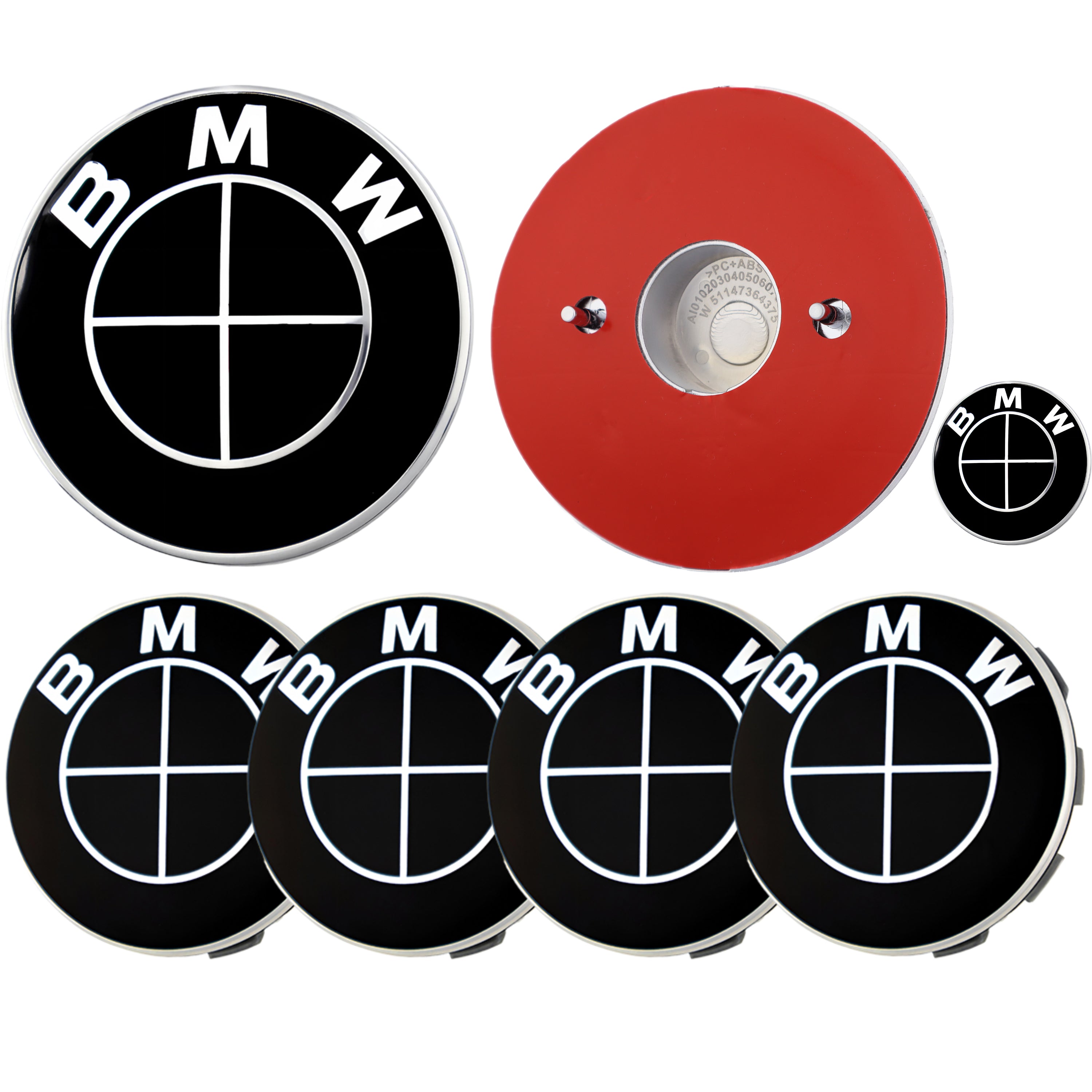 BMW Emblem | Full Black