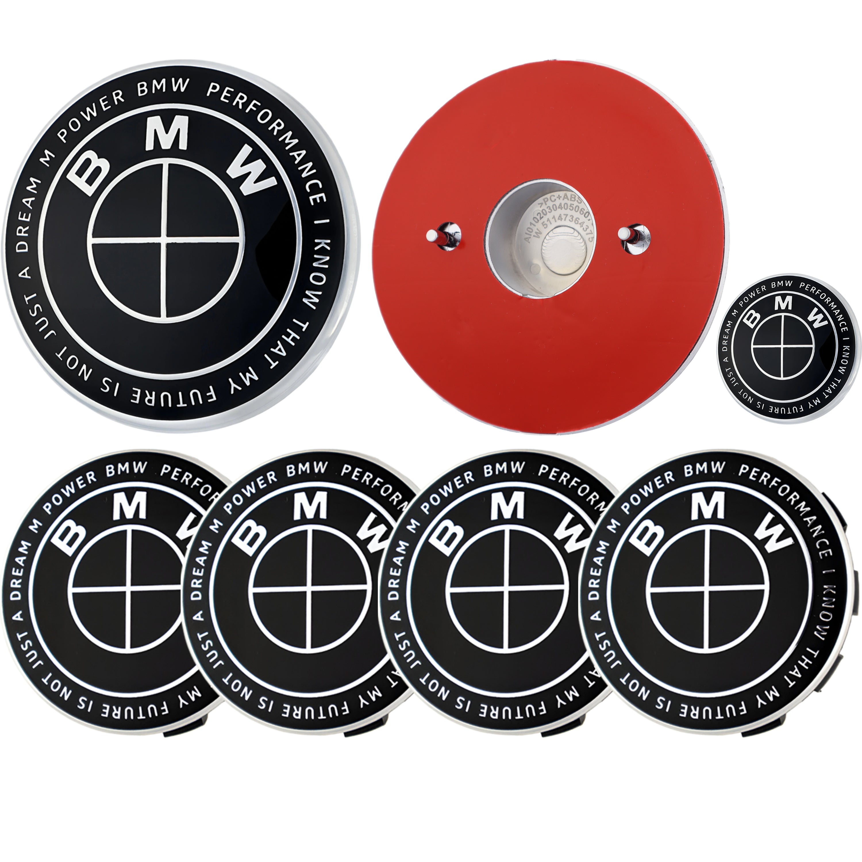 50. Jubiläumsabzeichen | Voll Schwarz - BMW Kompatibel