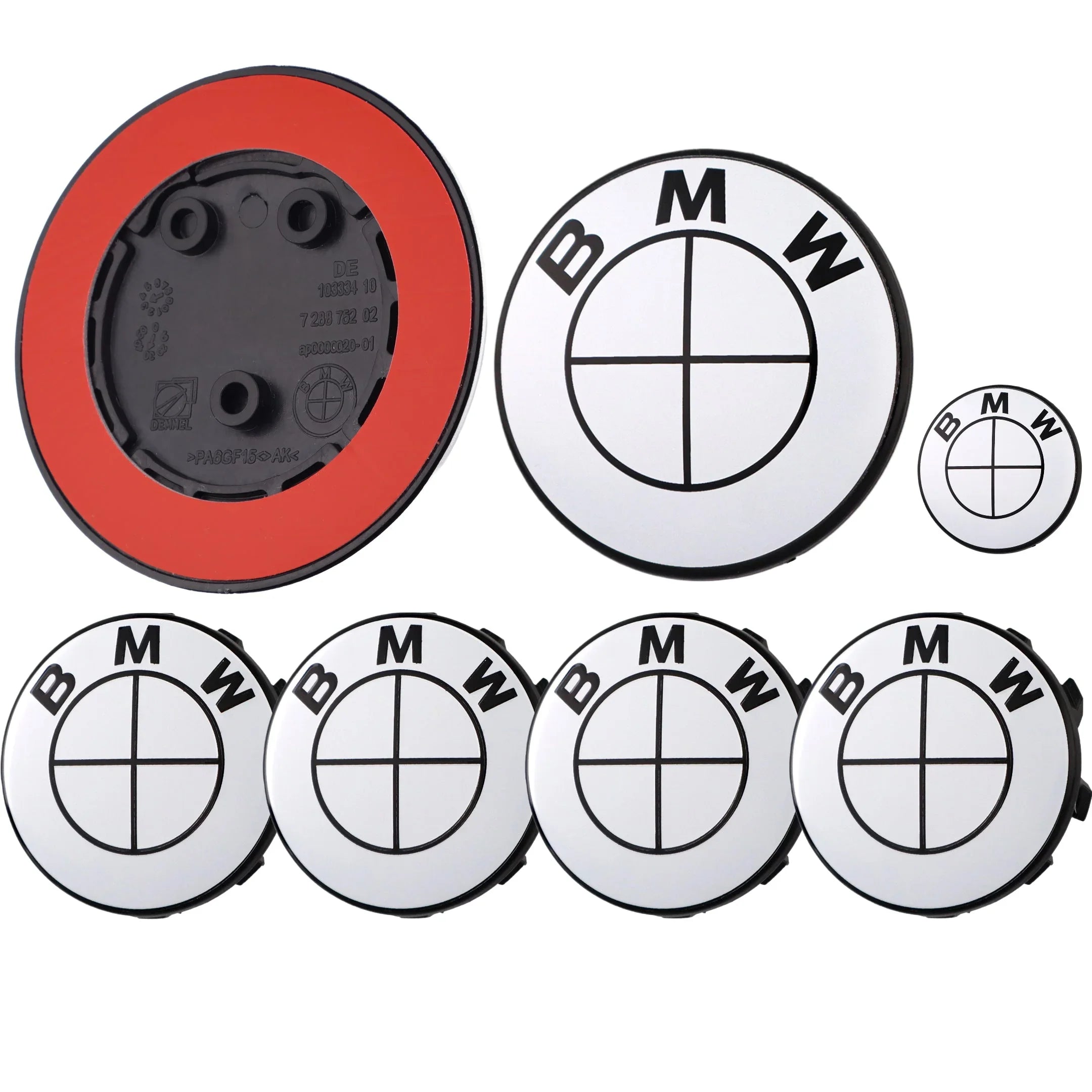 Emblem | Glänzendes Weiß - BMW Kompatibel