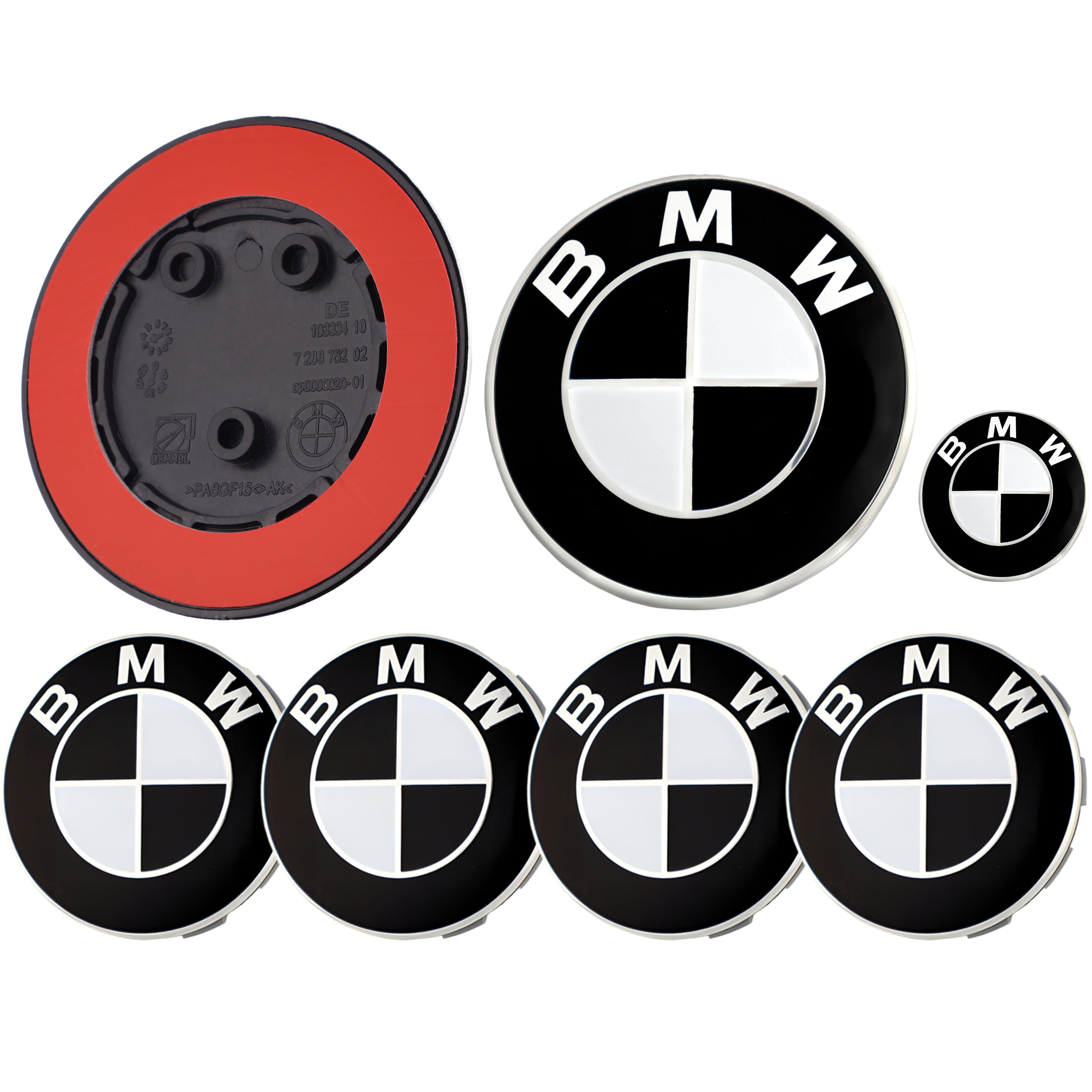 Emblem | Schwarz & Weiß - BMW Kompatibel