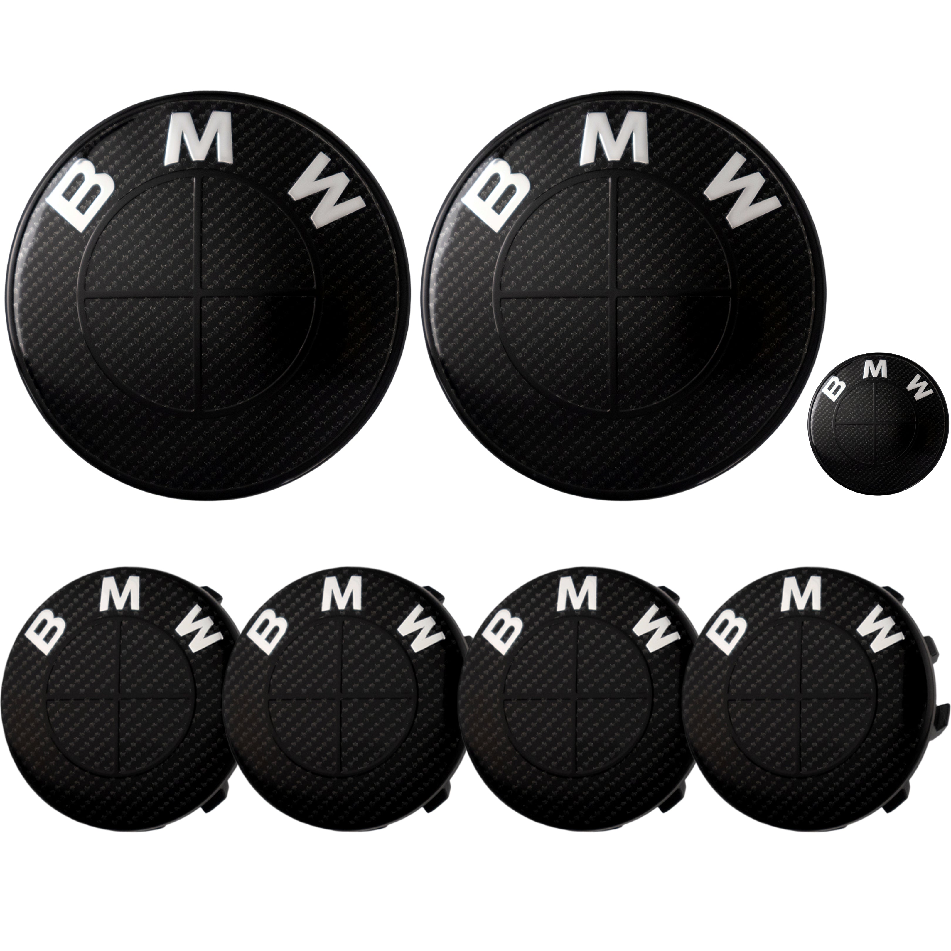 BMW Badge | Black Carbon