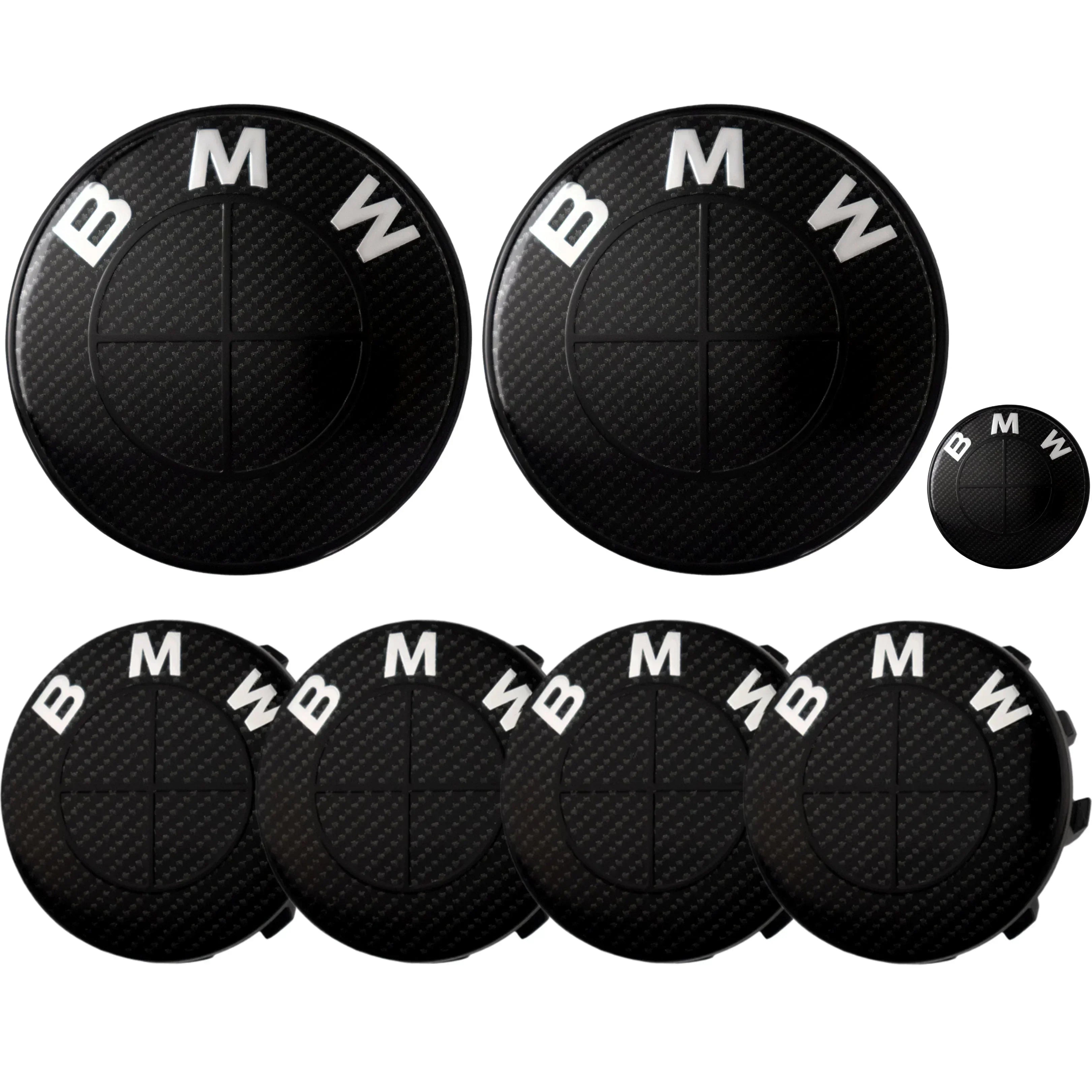 Emblem | Schwarzer Carbon - BMW Kompatibel