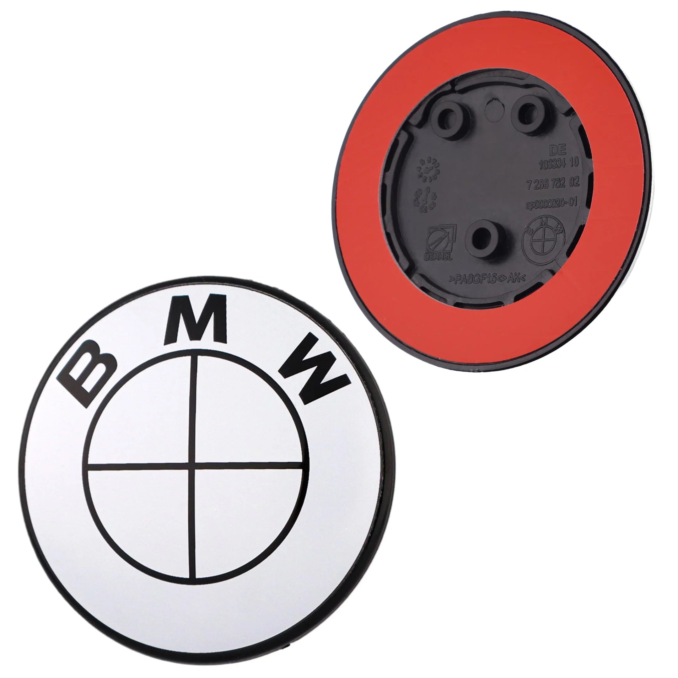 Emblem | Glänzendes Weiß - BMW Kompatibel