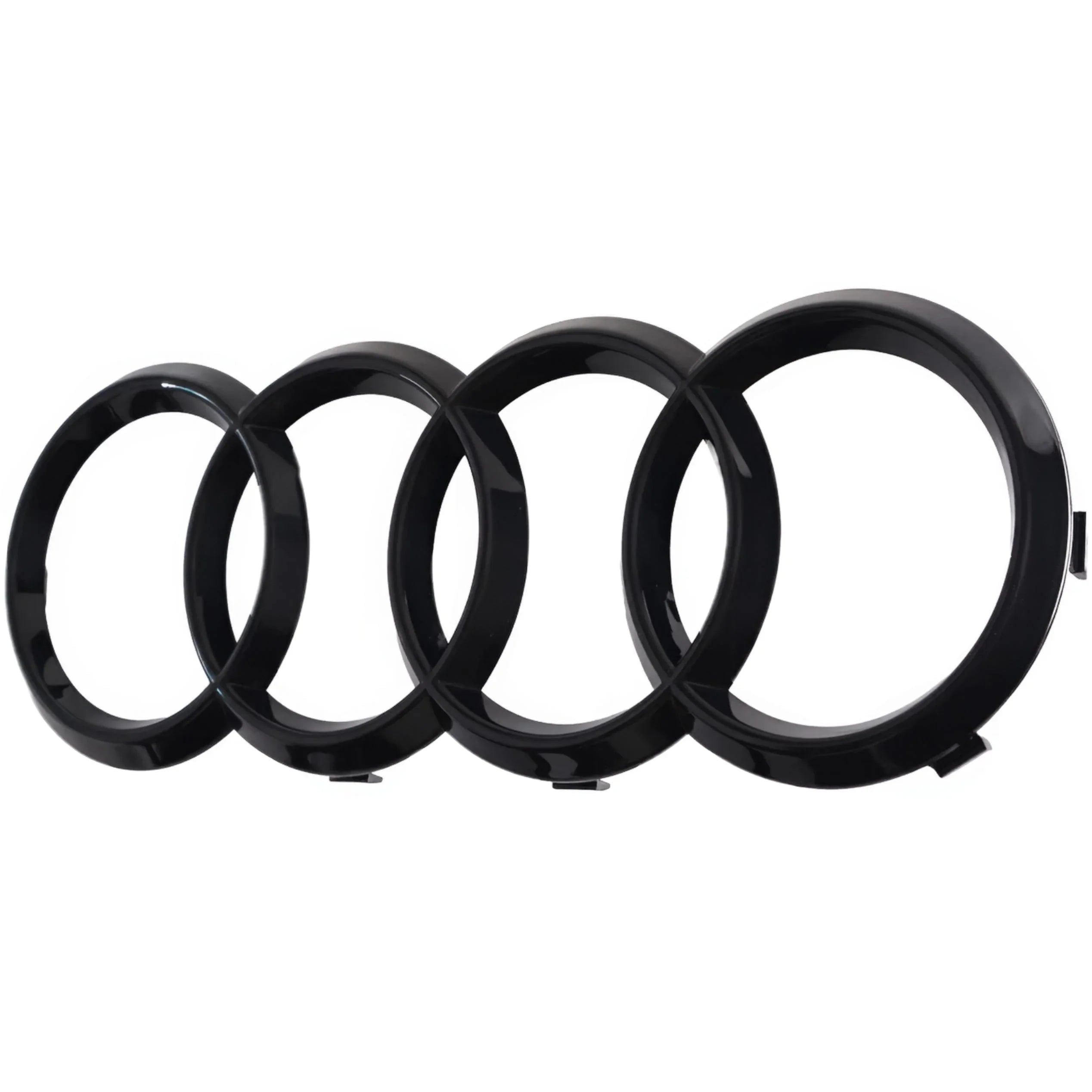 Audi Emblem | Glänzendes Schwarz