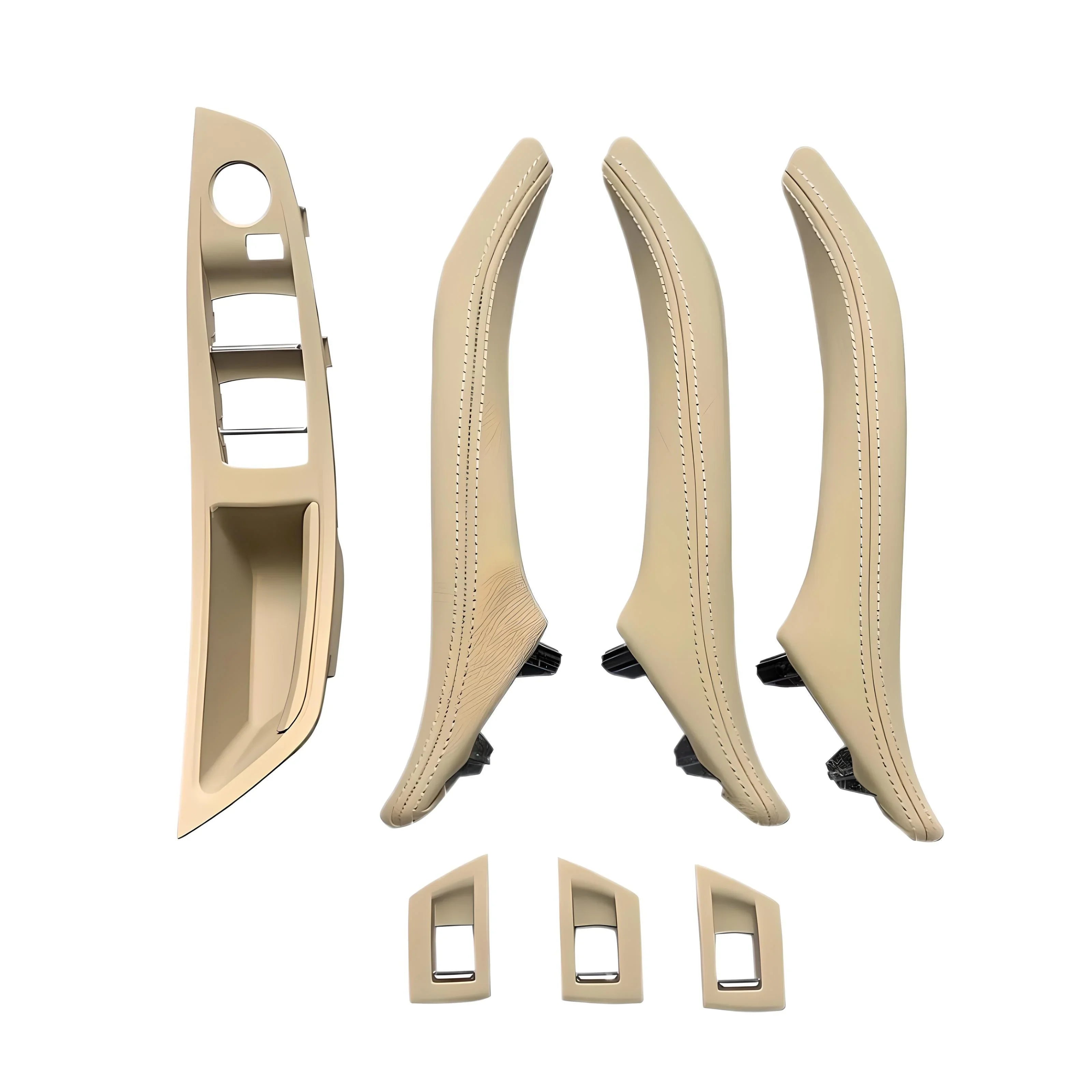 Beige Interior Door Handle Trim Kit – Beige – Compatible with BMW X5 G05 – Interior