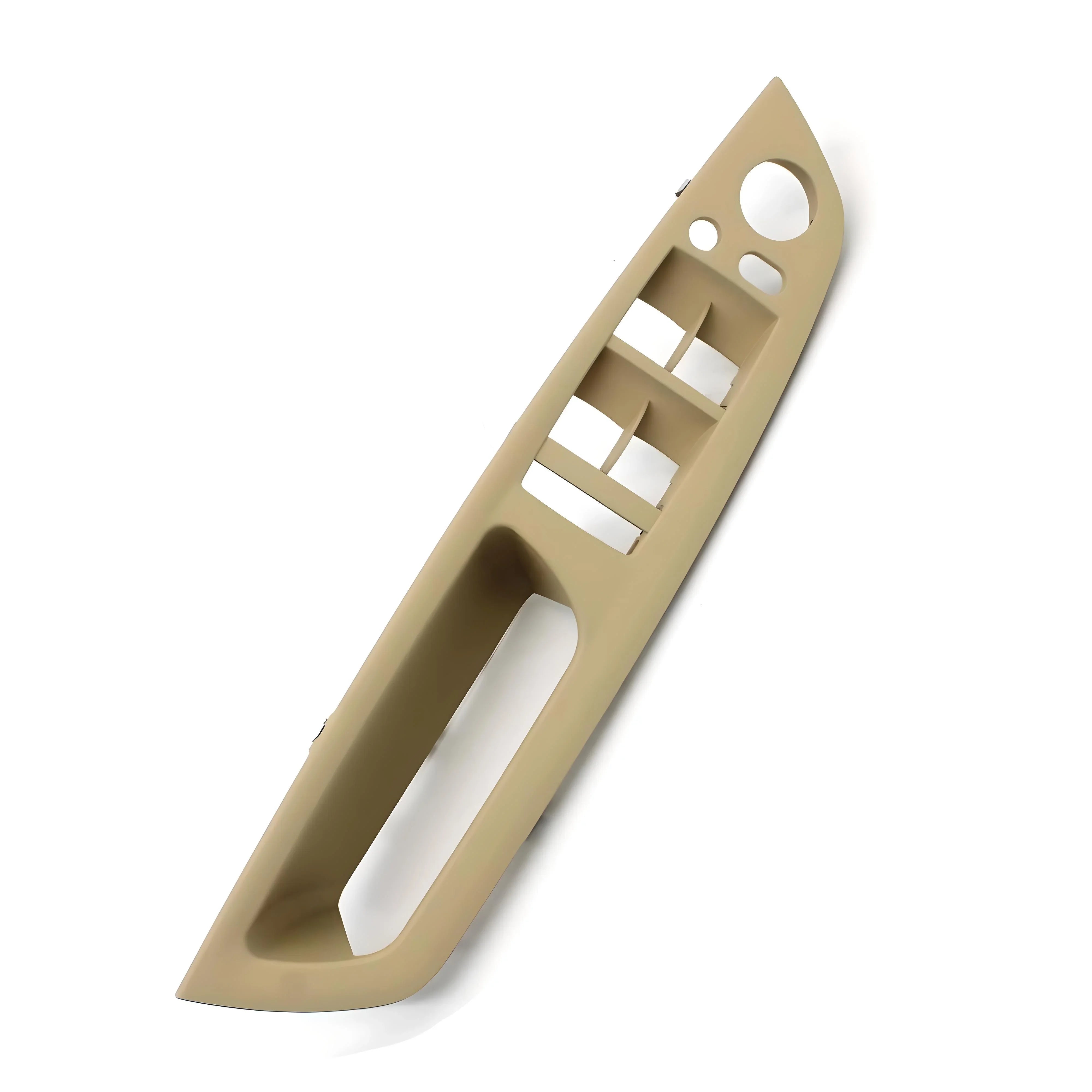 Window Switch Panel Trim – Beige – Compatible with BMW E46 – Front Driver Side