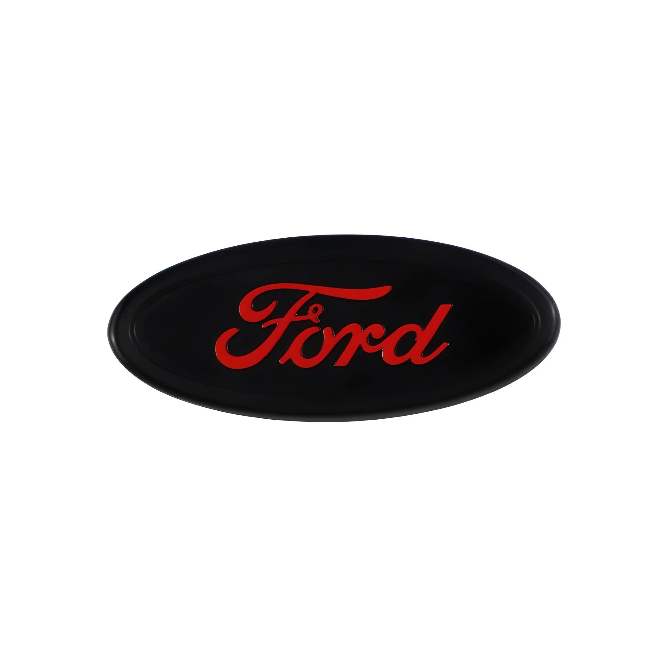 Ford Lenkrad-Emblem | Rot Schwarz