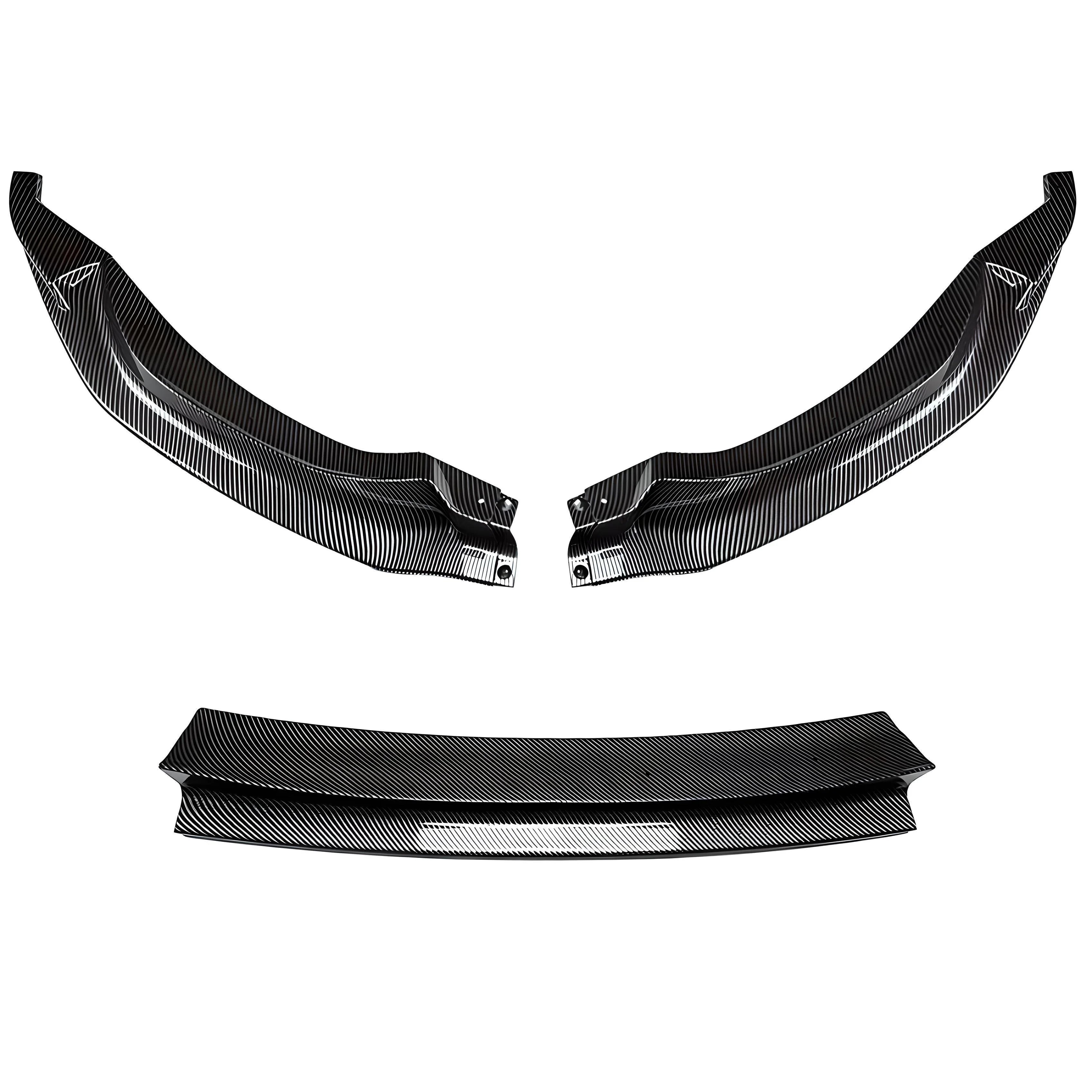 Carbon 1 Front Splitter Set – Glossy Carbon Fiber – Compatible with BMW M3 G80 – Front