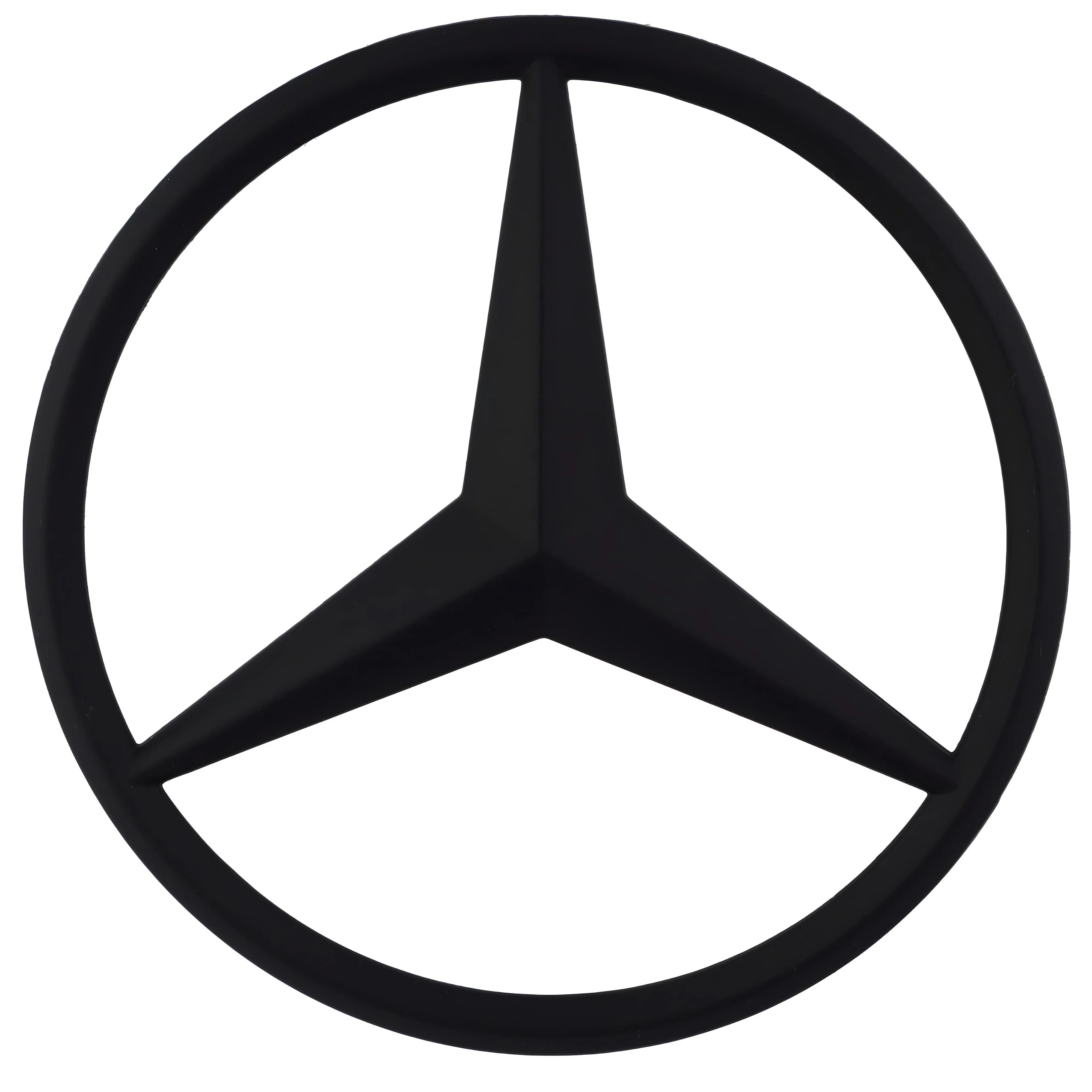 Mercedes Trunk Emblem | Matte Black - Aftermarket - The Zenara Shop
