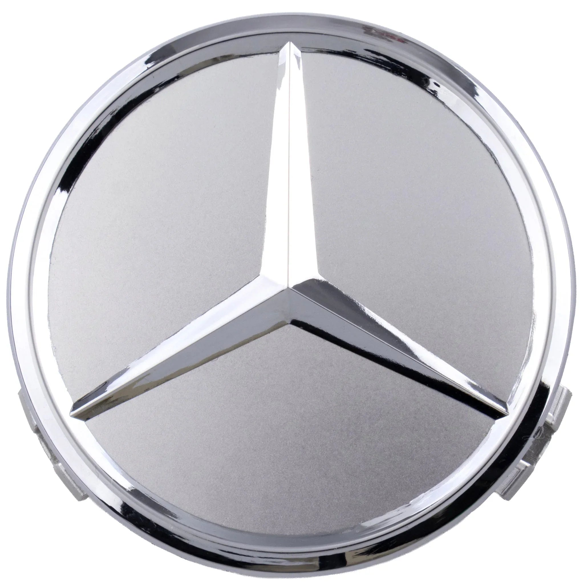 Mercedes Hub Caps | Silver Chrome - Aftermarket - The Zenara Shop