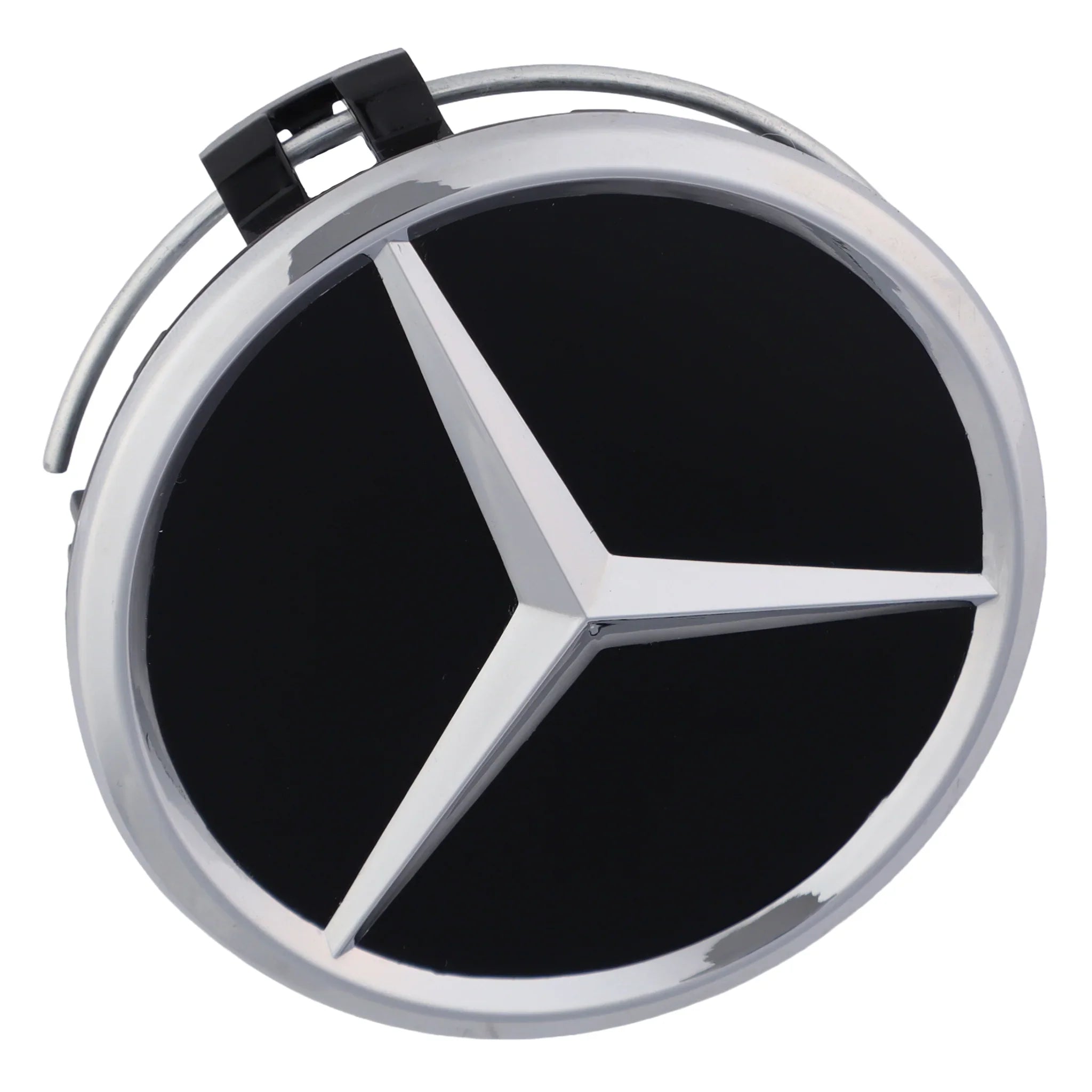 Mercedes Hub Caps | Chrome Black - Aftermarket - The Zenara Shop