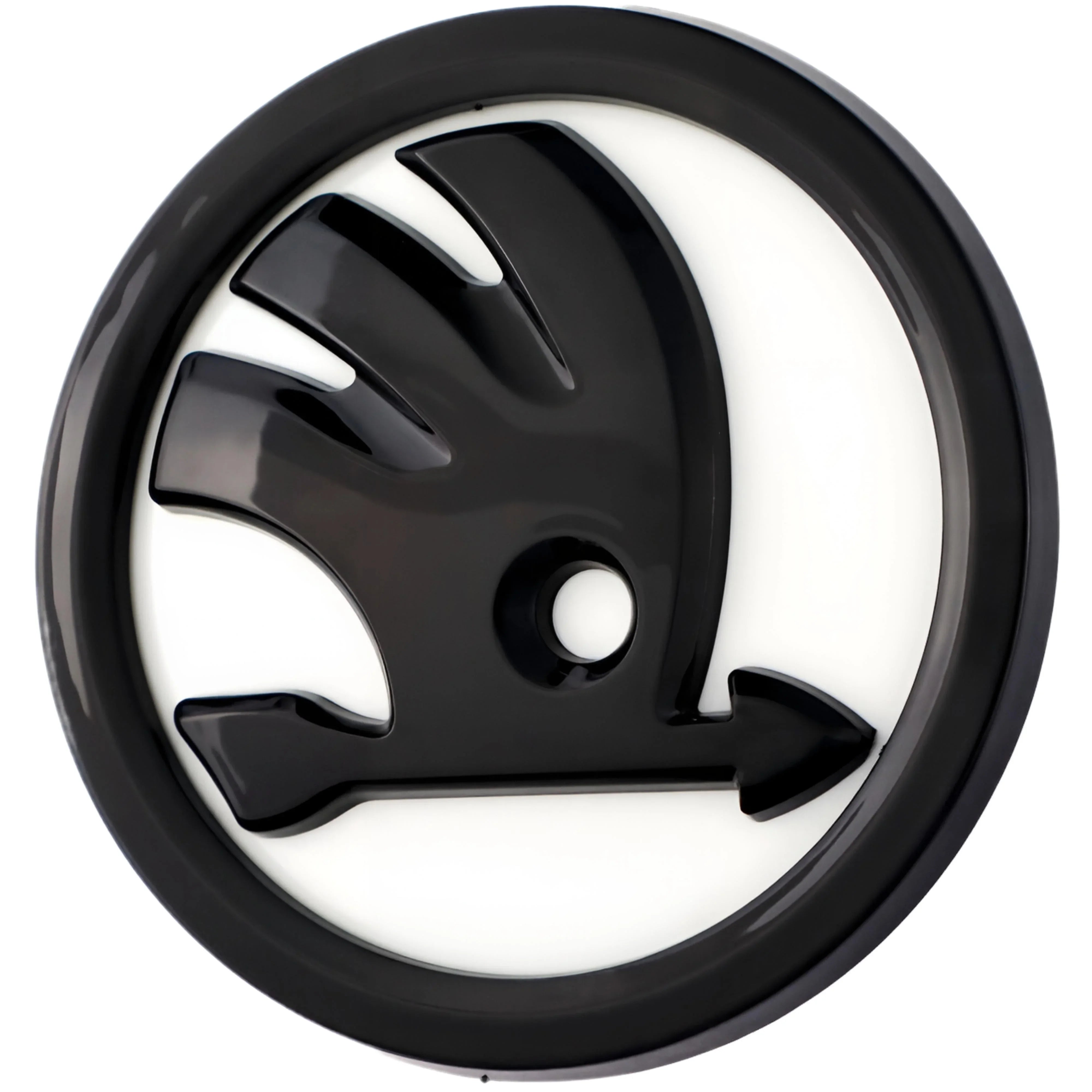 Skoda Emblem | Weiß
