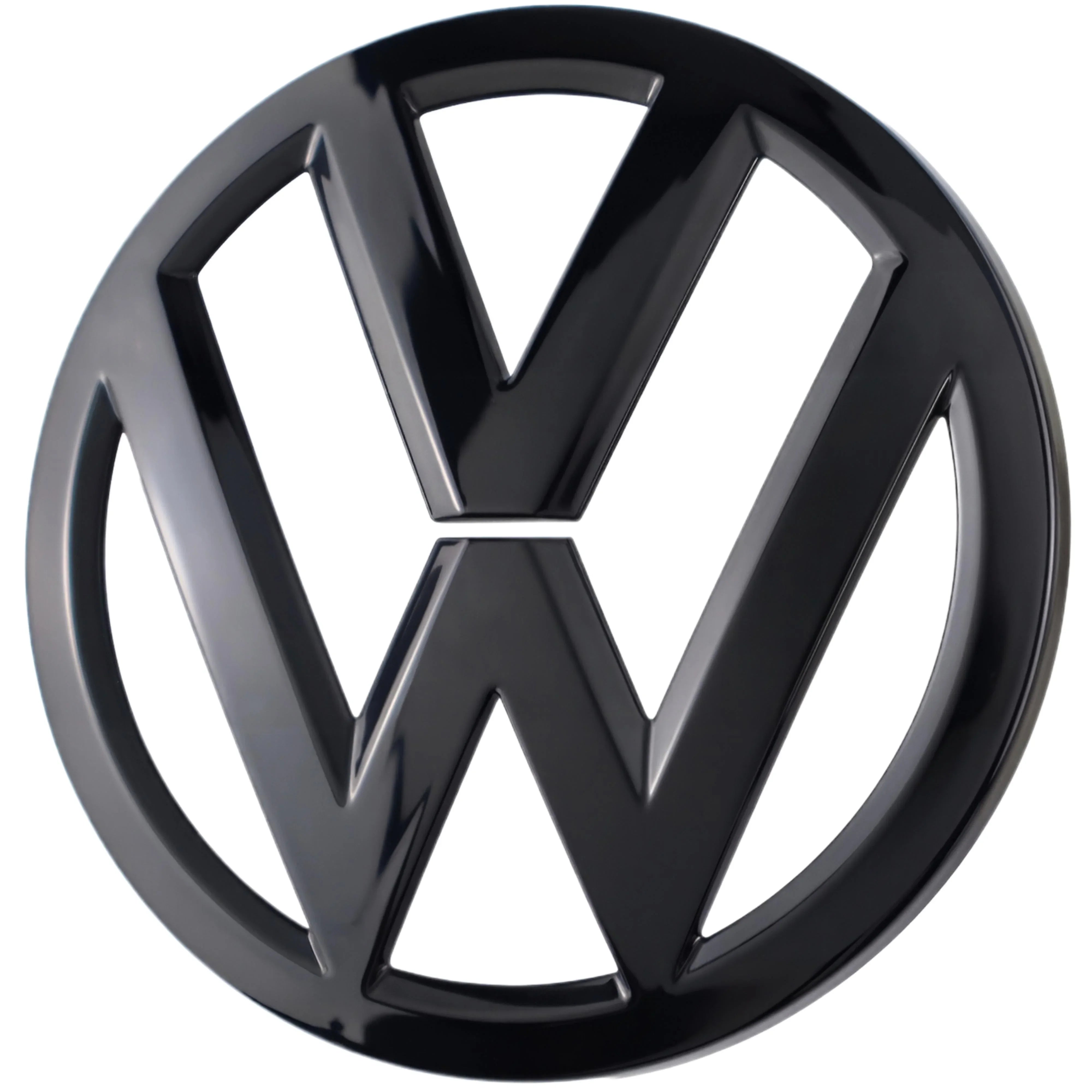 Volkswagen Emblem | Glänzendes Schwarz