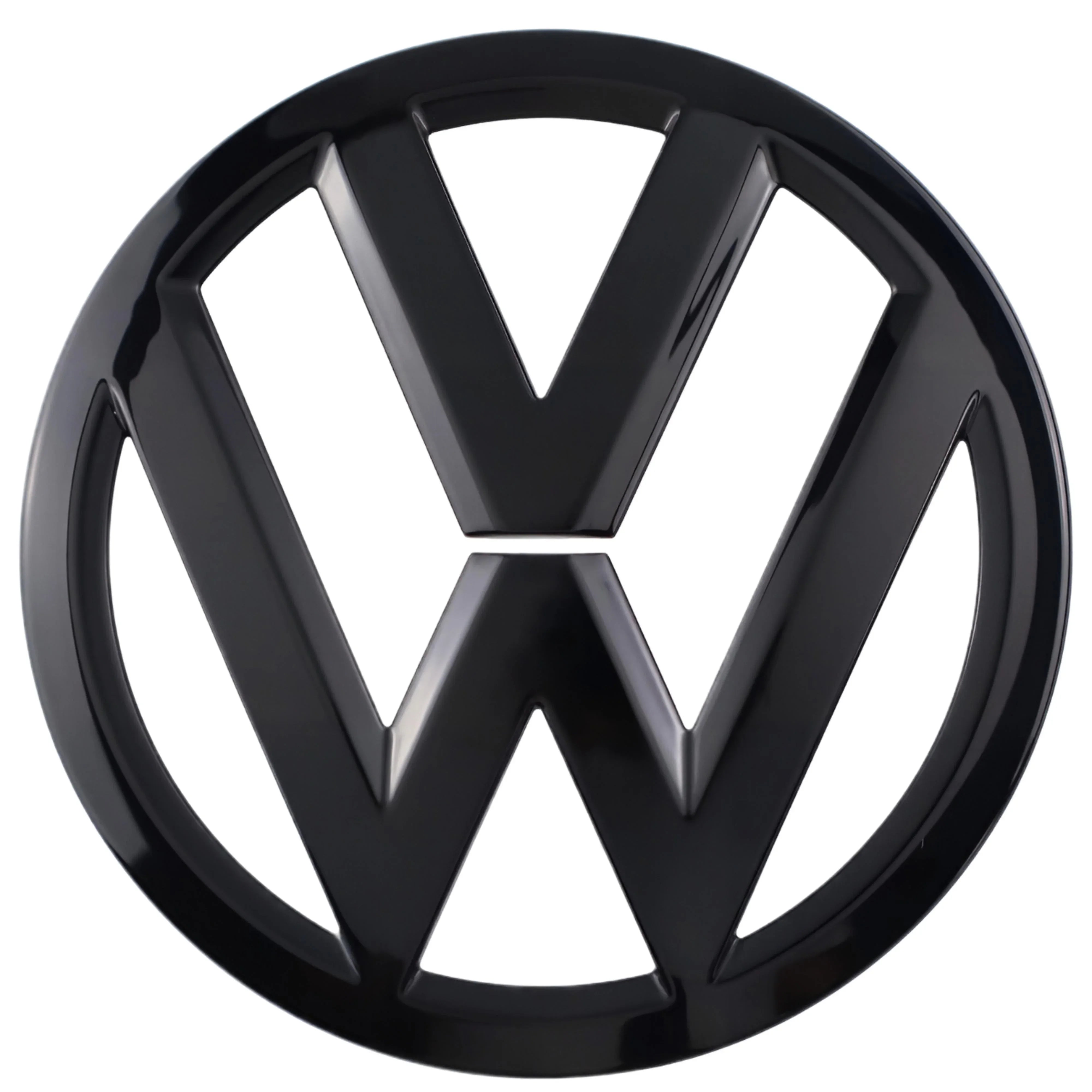 Volkswagen Emblem | Glänzendes Schwarz