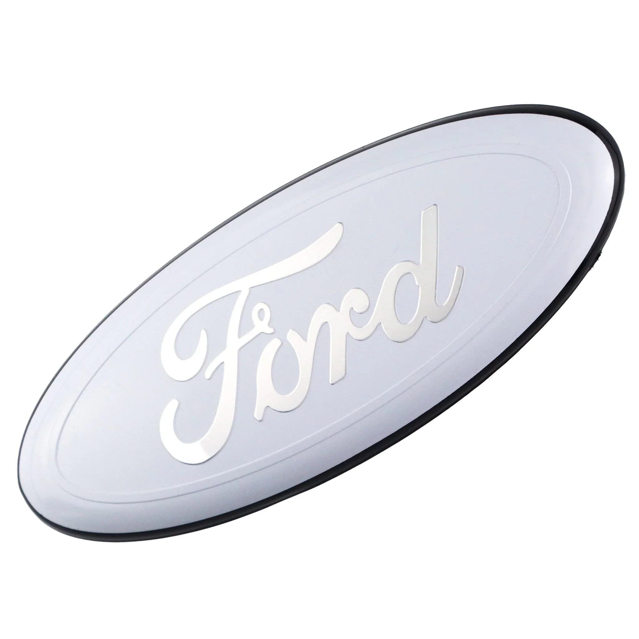 Ford Emblem Überzug | Chrom Weiß