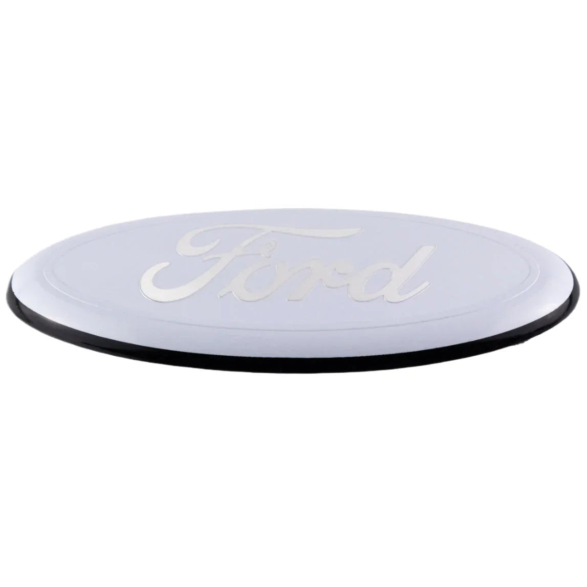 Ford Emblem Überzug | Chrom Weiß