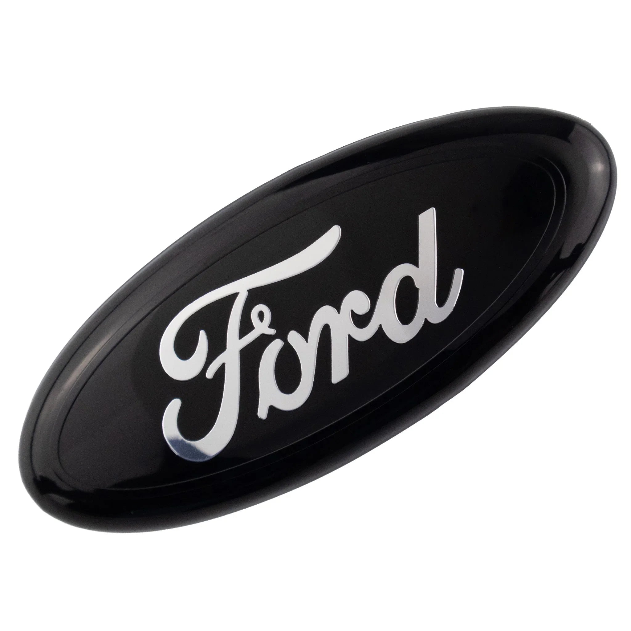 Ford Emblem Überzug | Schwarz Chrom