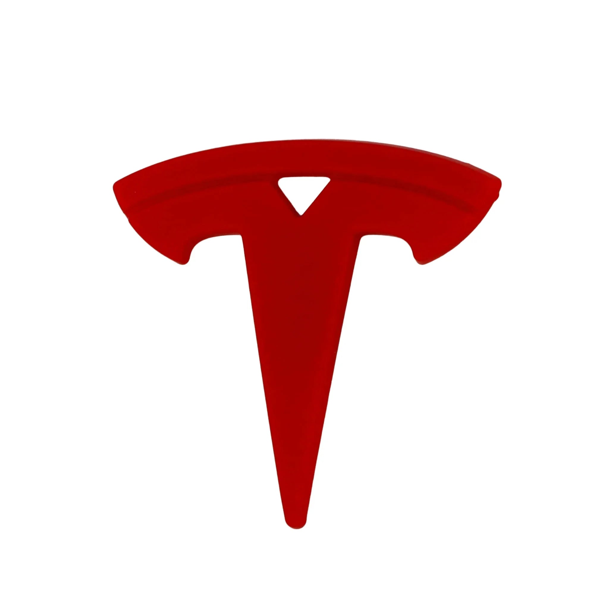 Tesla Emblem Overlay | Klassisches Rot