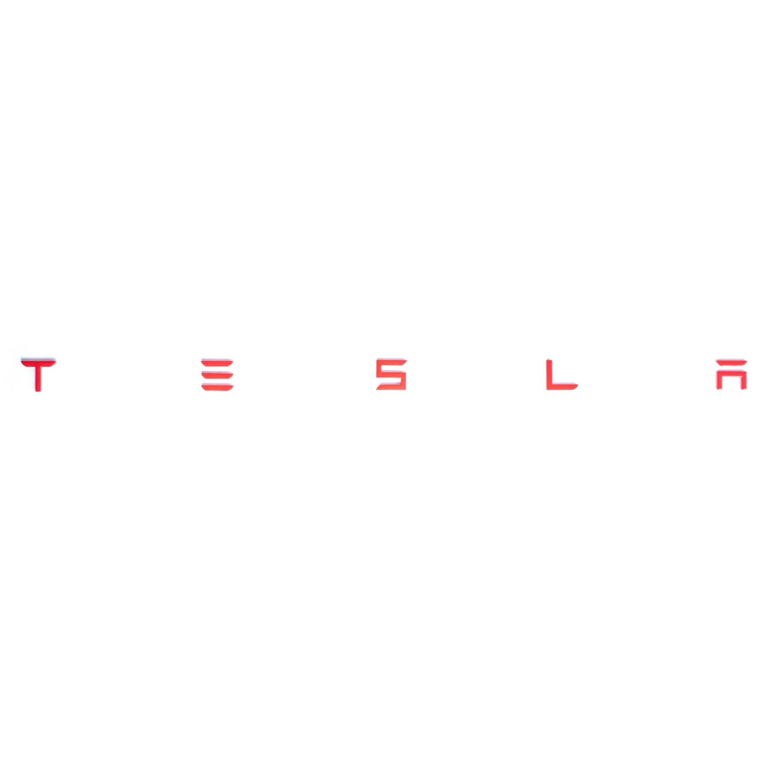 Tesla Letter Emblem