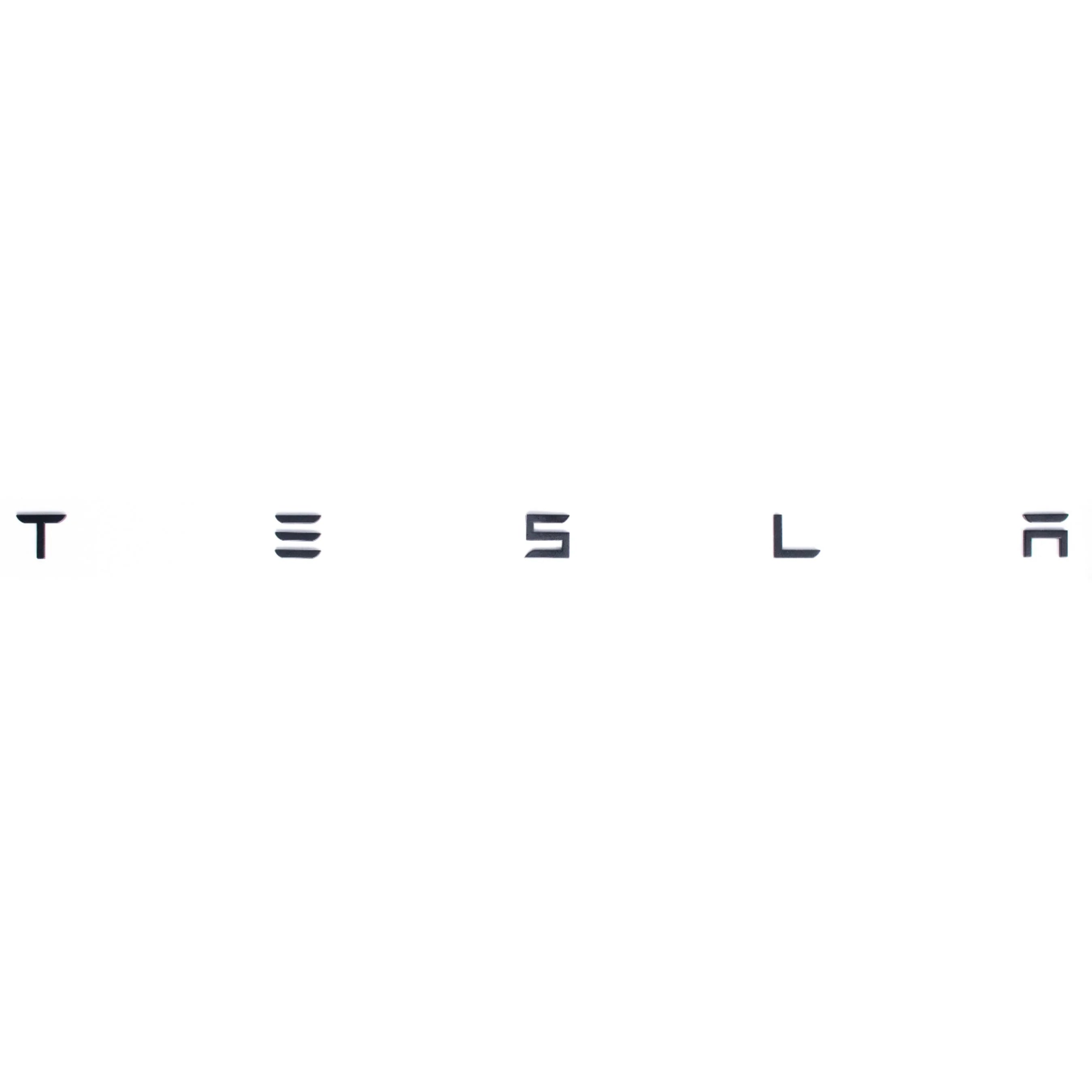 Tesla Letter Emblem