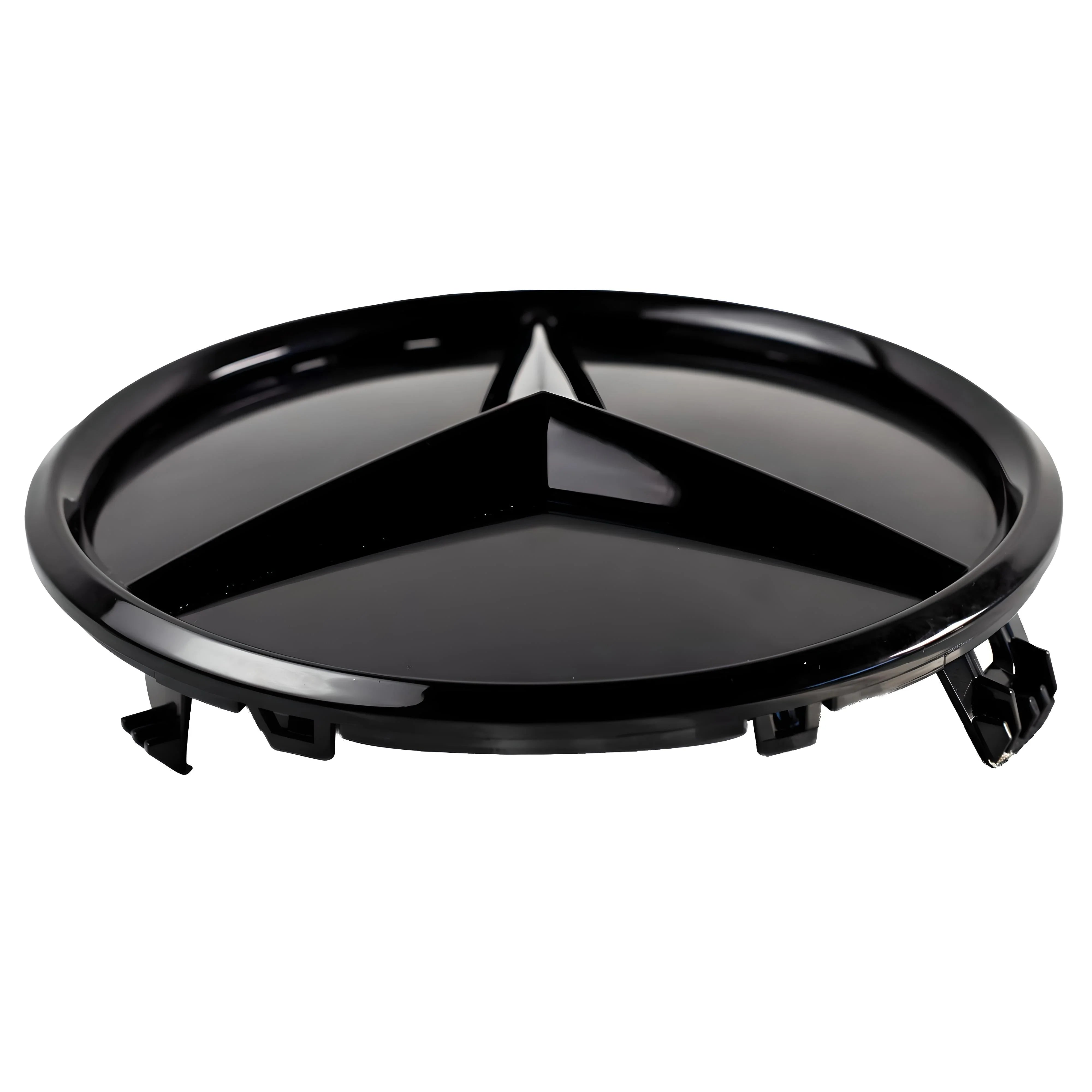 Mercedes Grille Emblem | Gloss Black - Elevated Style - Aftermarket - The Zenara Shop
