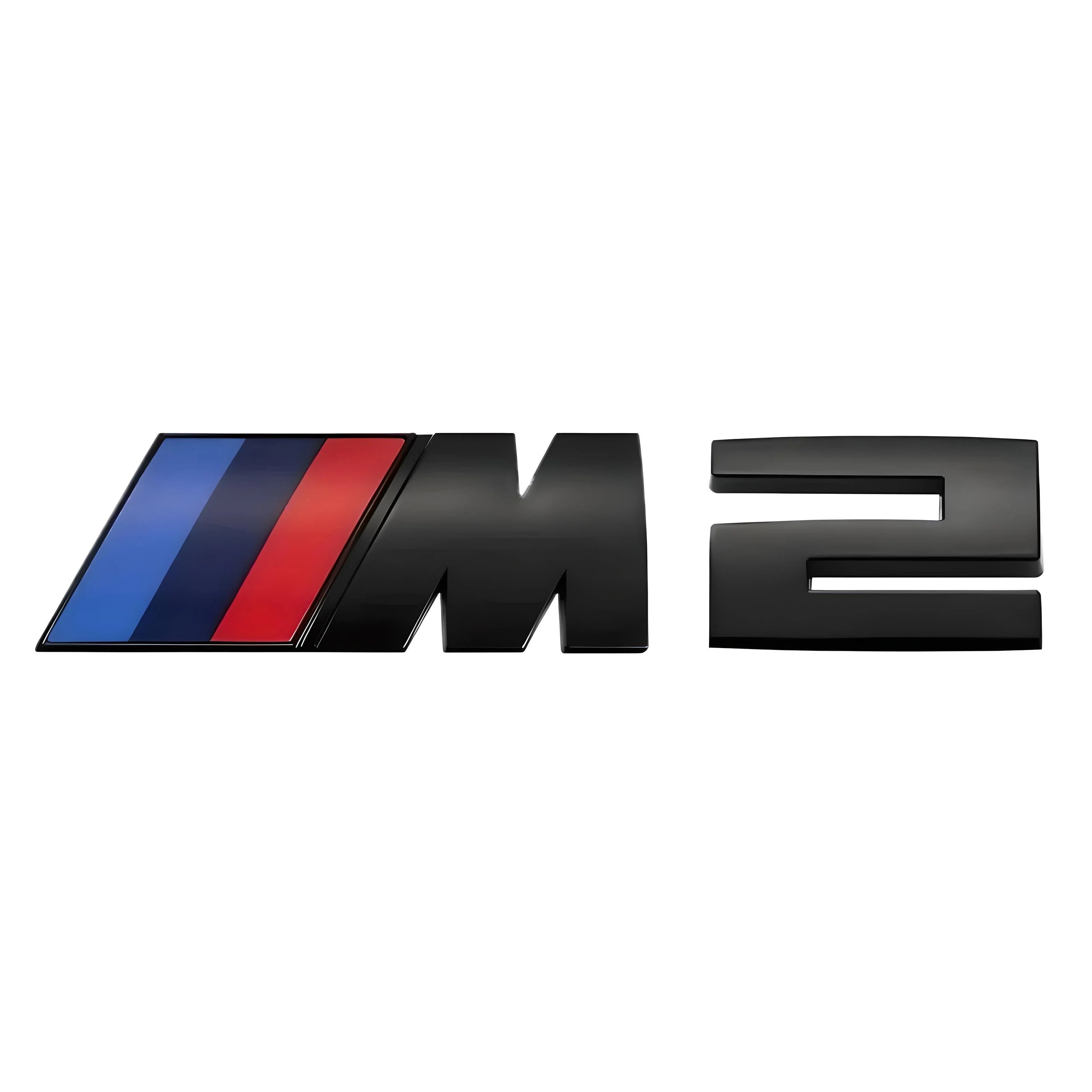 BMW M2 Emblem – Black – Compatible with BMW M2 – Exterior