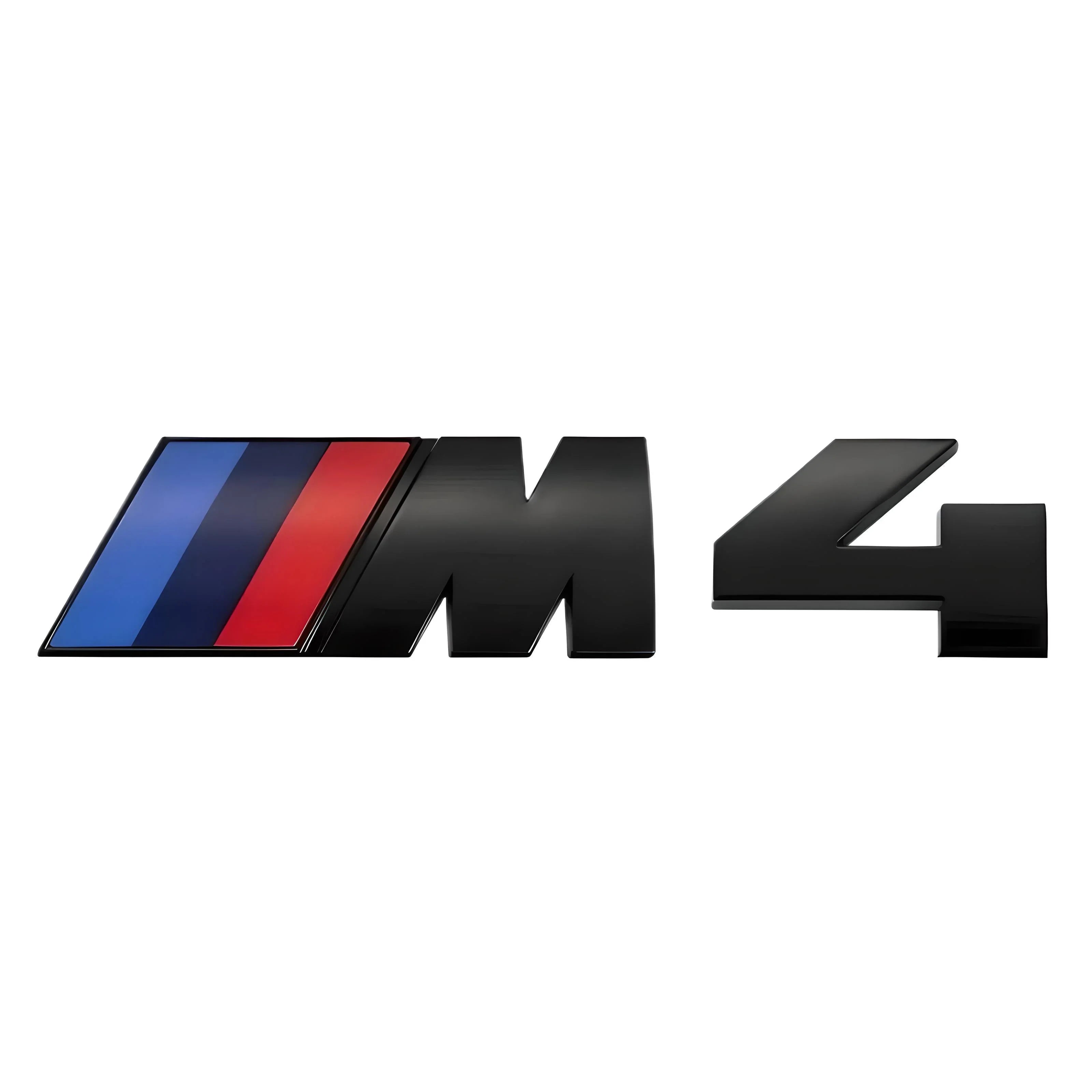 BMW M4 Emblem – Black – Compatible with BMW M4 – Exterior