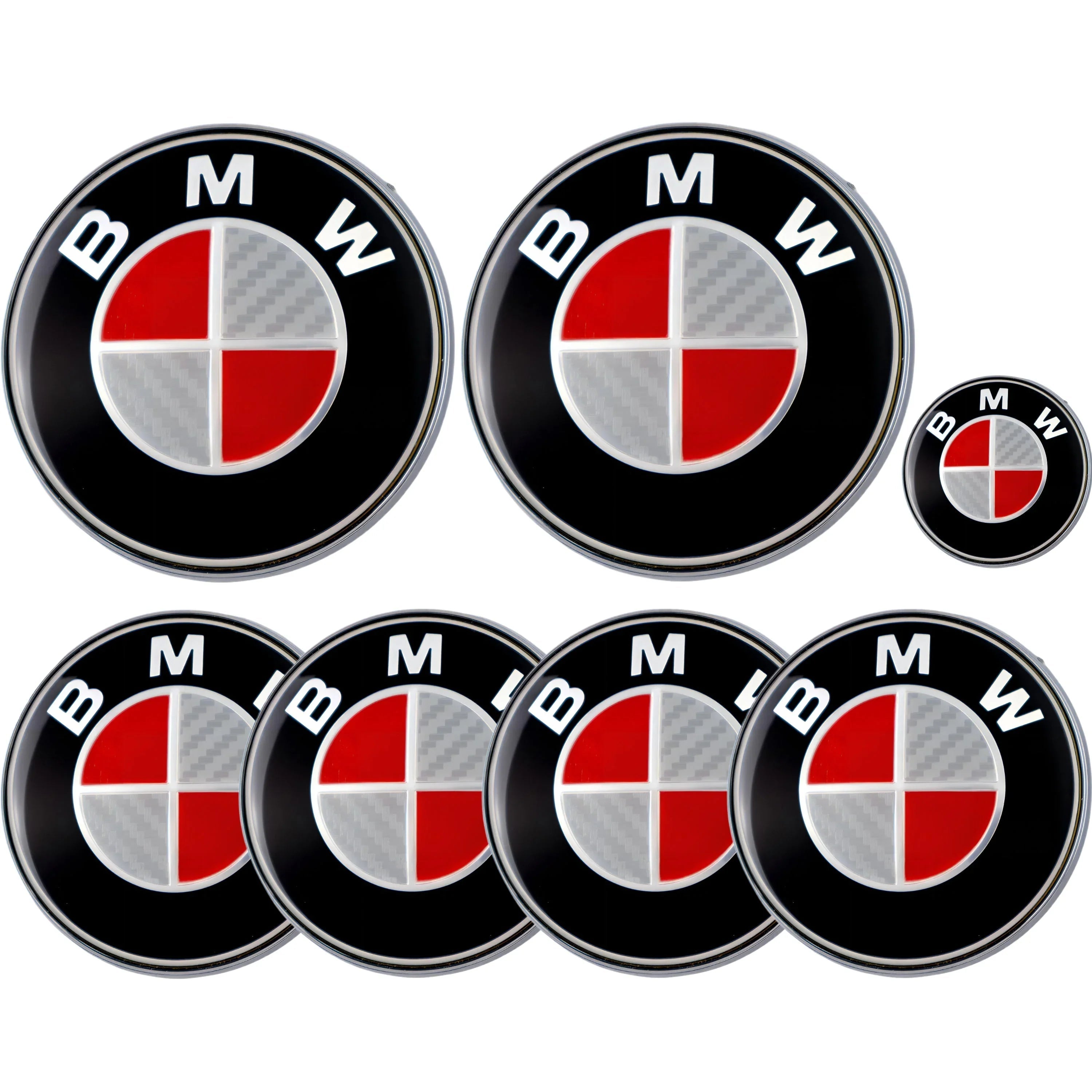 BMW Emblem | Red & Grey