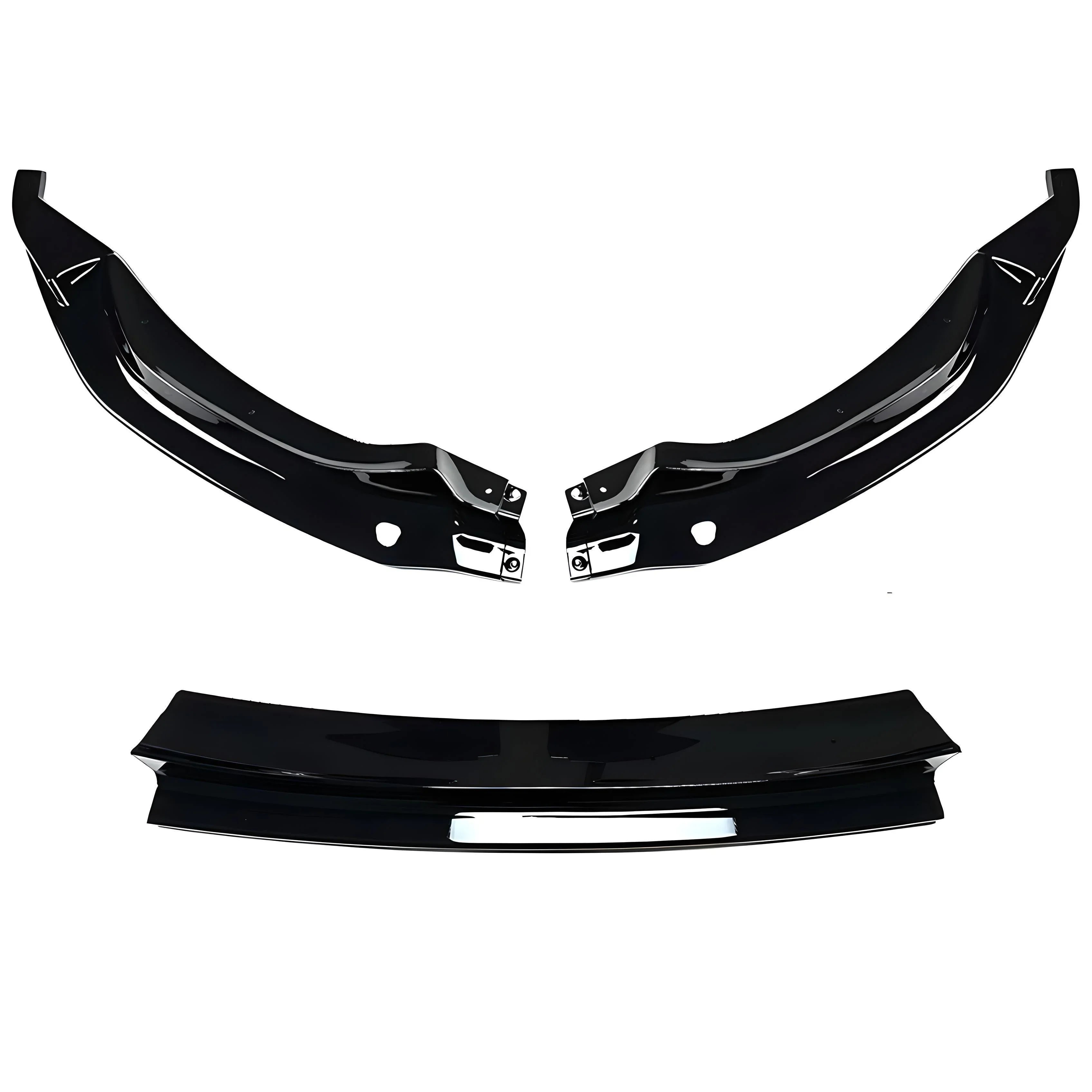 Front Bumper Lip Splitter Extension – Glossy Black – Compatible with BMW M4 G82 G83 – Front