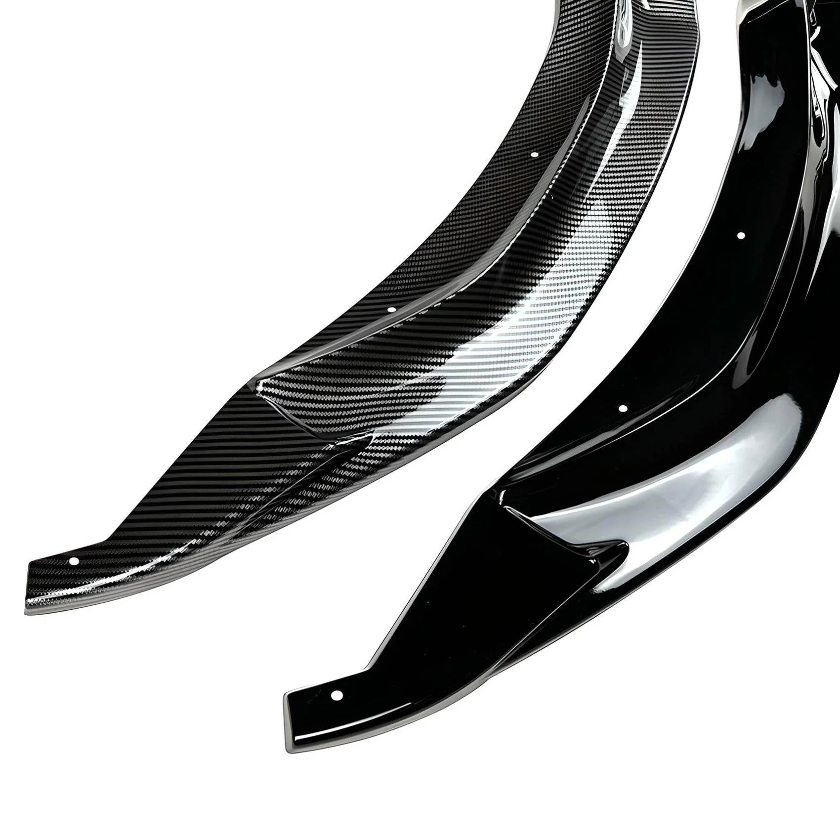 Side Skirts Extensions – Glossy Carbon Fiber – Compatible with BMW F80 M3 – Side Exterior