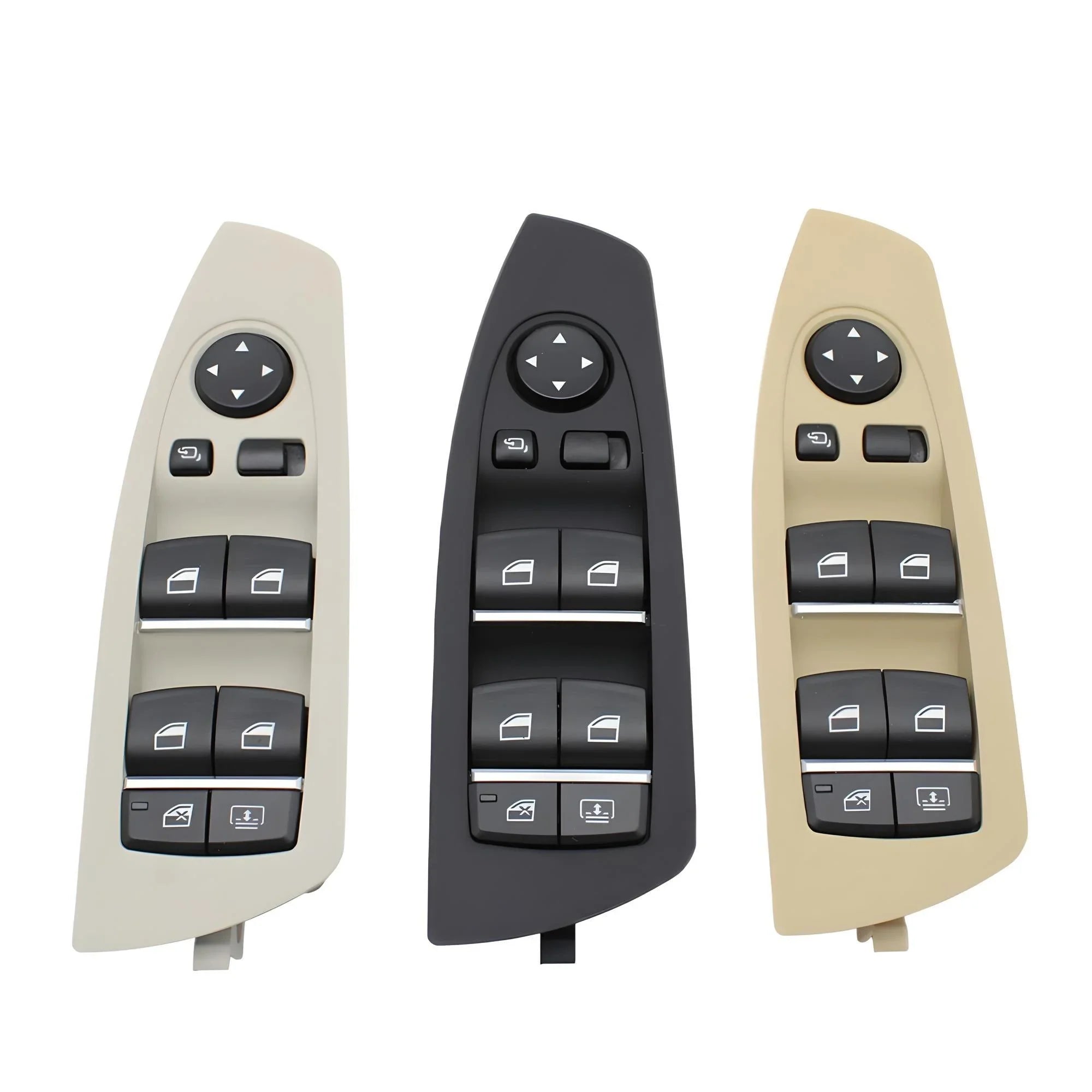 Power Window Switch Panel – Black Finish – Compatible with BMW E60 E61 – Driver Side