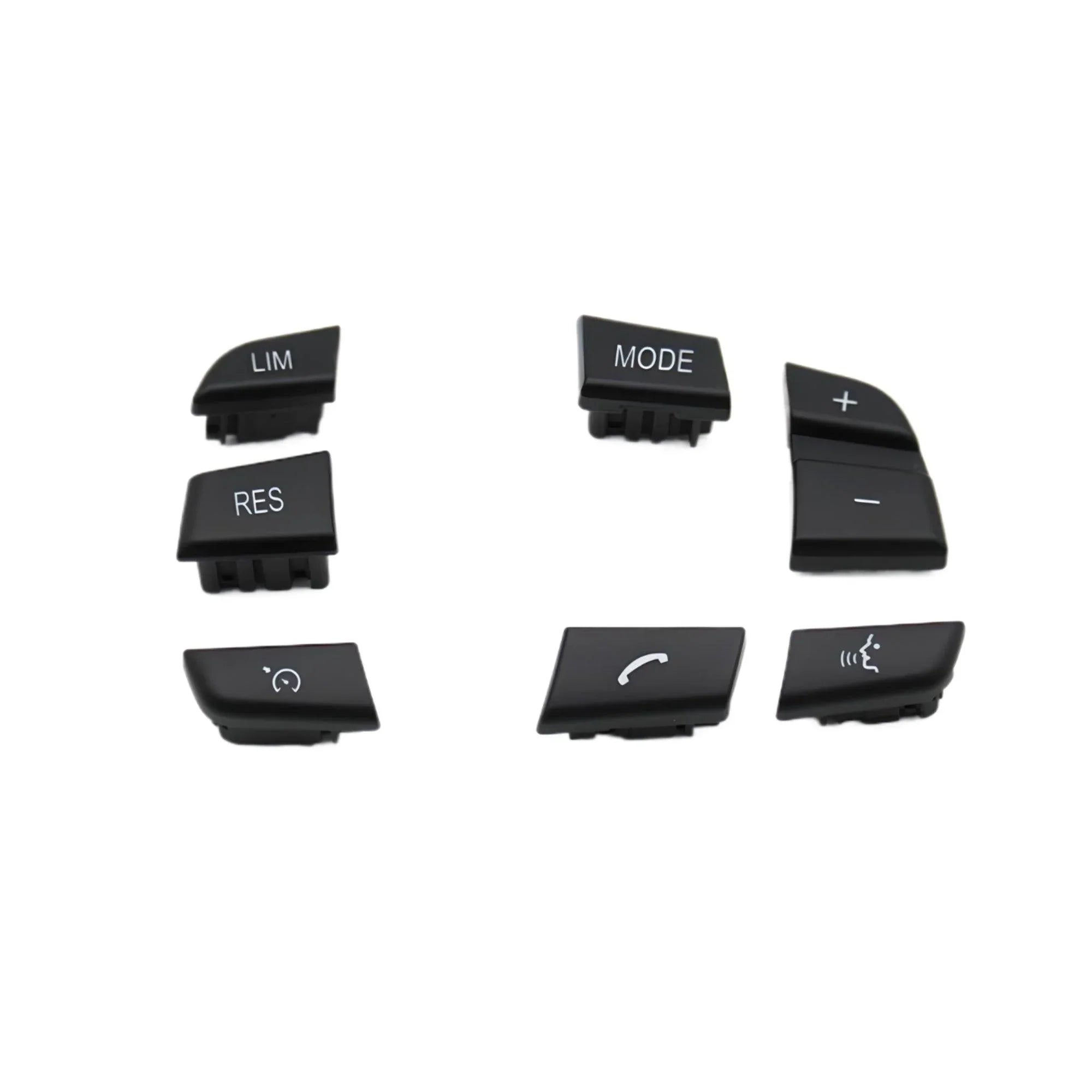 Steering Wheel Control Buttons – Black – Compatible with BMW 3 Series F30 – Interior