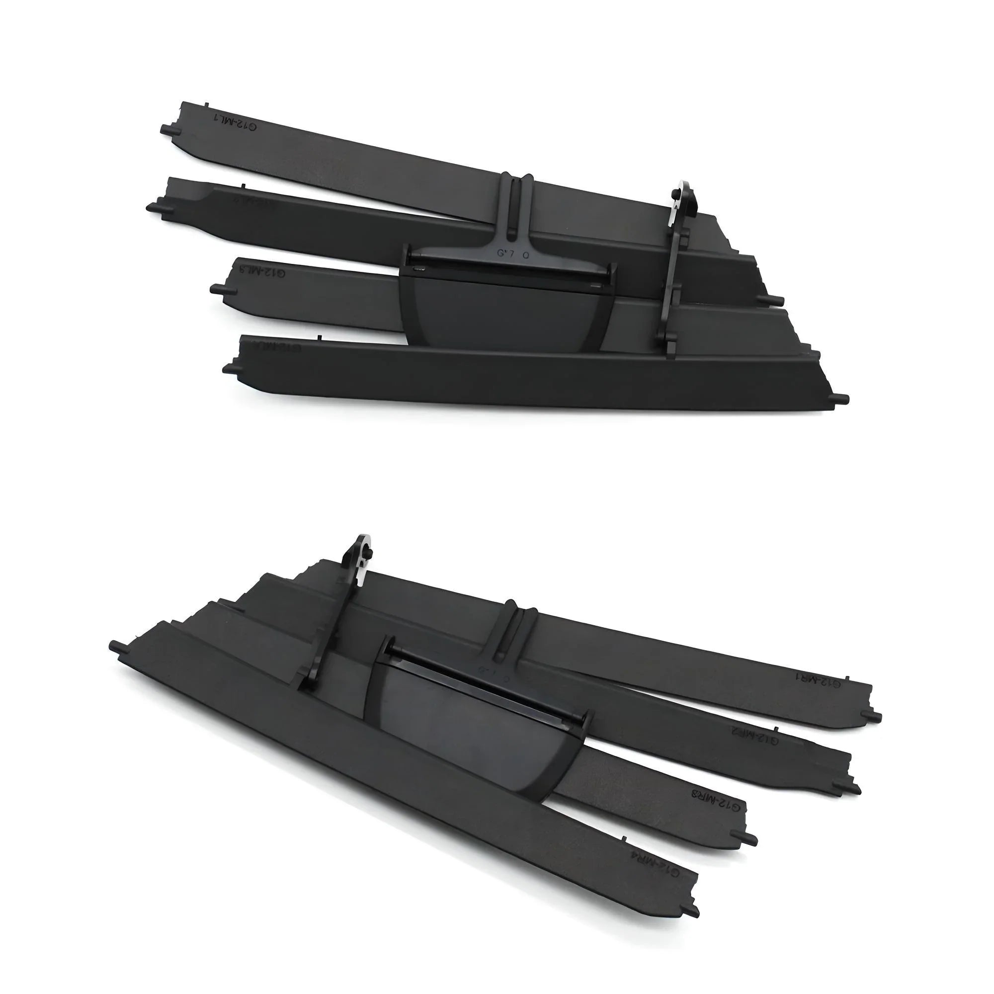 Side Grille Air Vent Covers – Black Matte – Compatible with BMW G20 Front Side Exterior