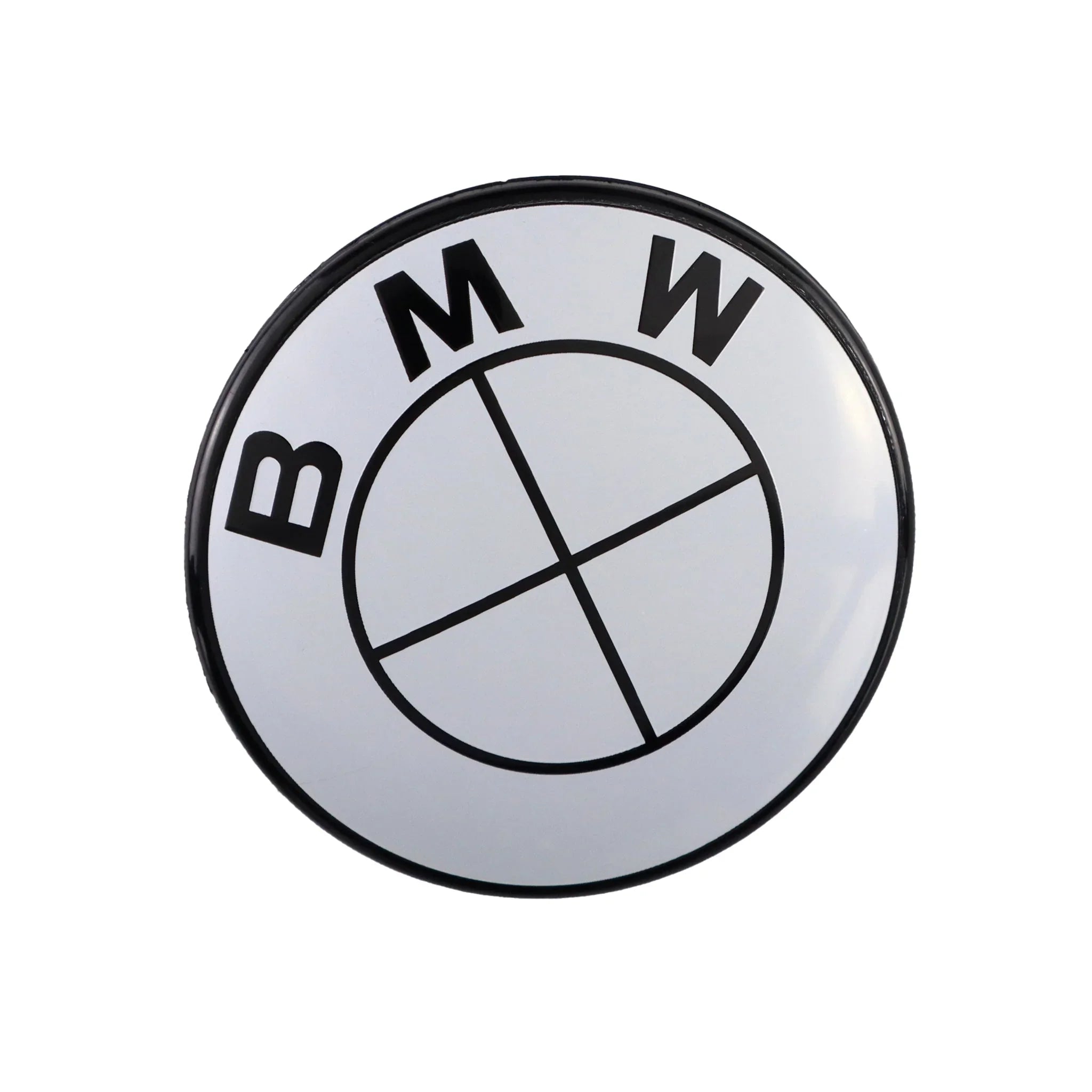 Emblem | Glänzendes Weiß - BMW Kompatibel