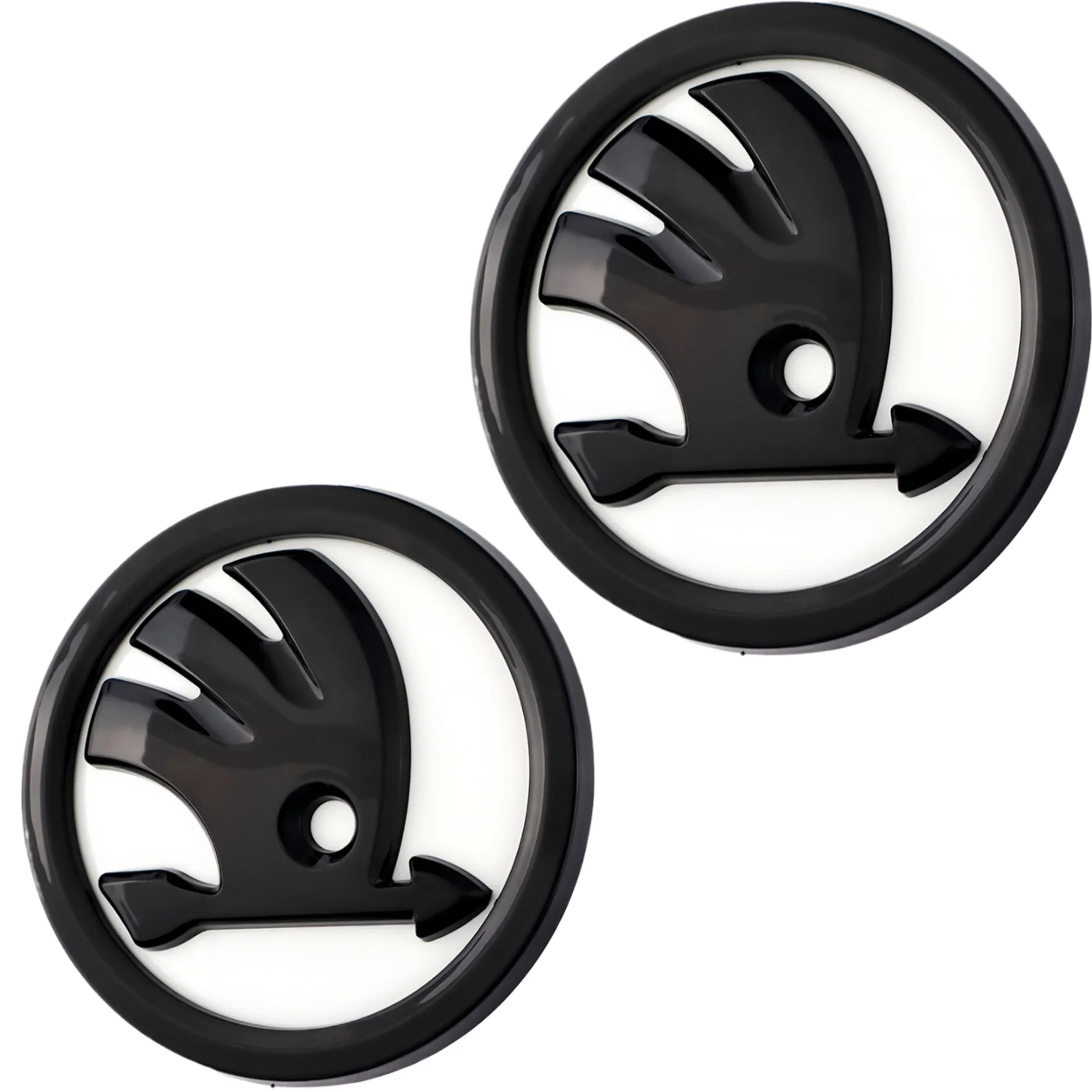 Skoda Emblem | Weiß