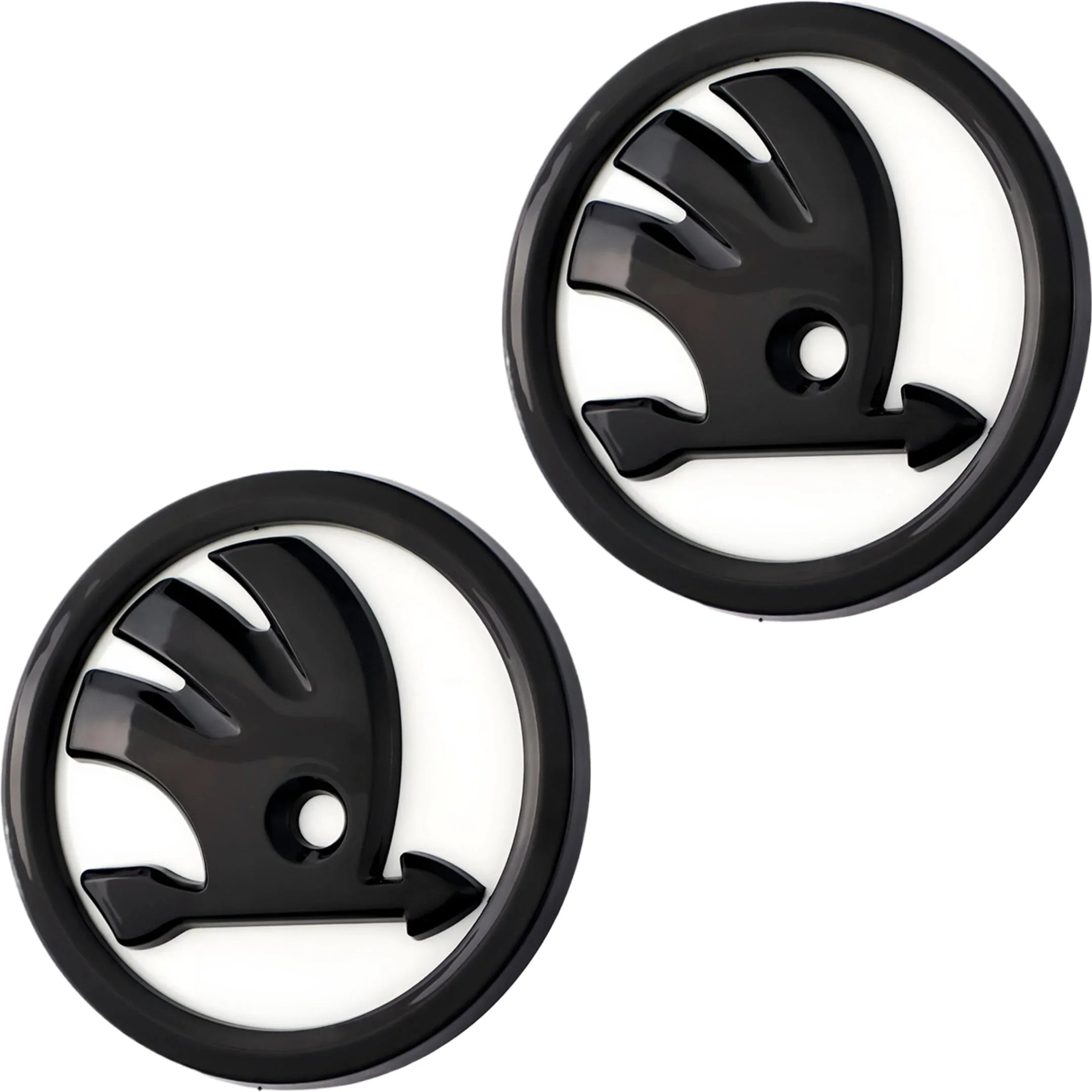 Skoda Emblem | Weiß