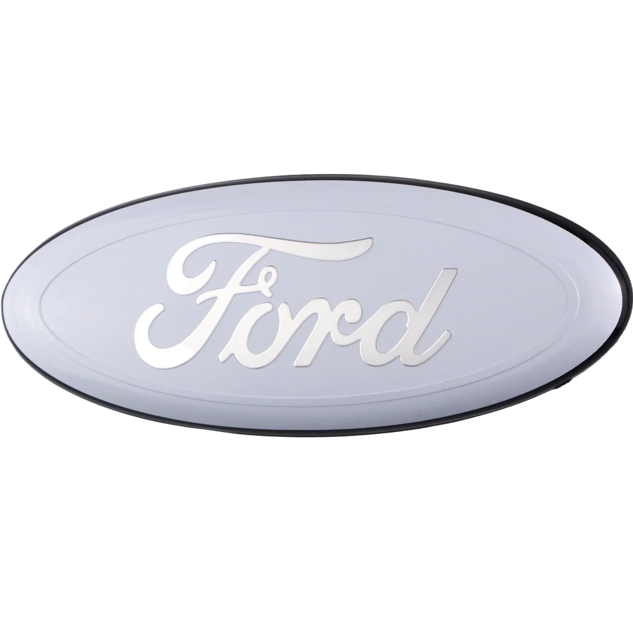 Ford Emblem Überzug | Chrom Weiß