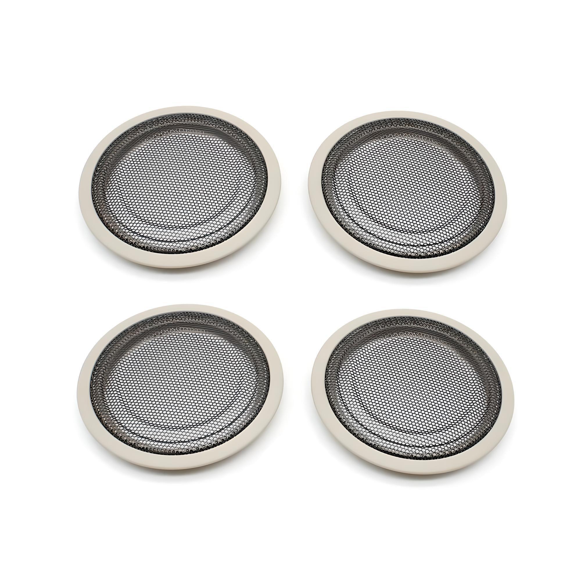 Ivory Round Air Vent Cover – Ivory Finish – Compatible with BMW – Interior